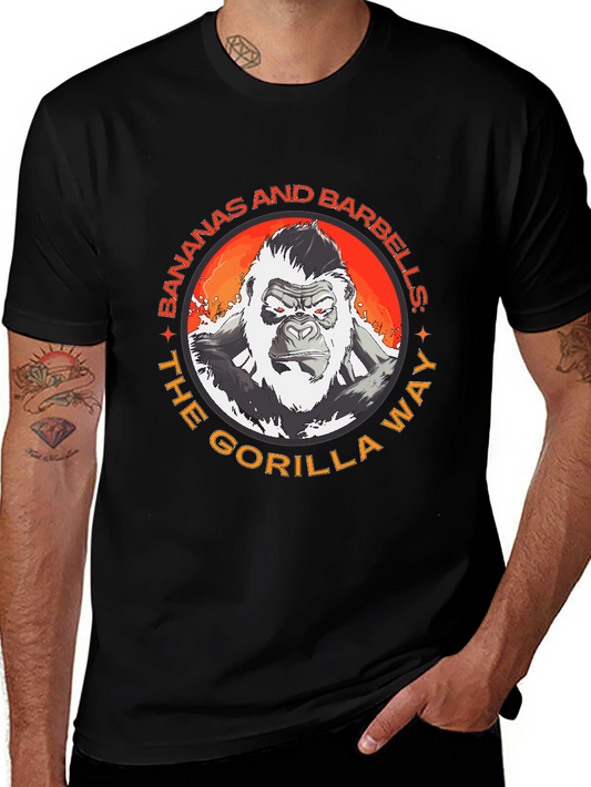 Bananas and Barbells Gorilla T-Shirt