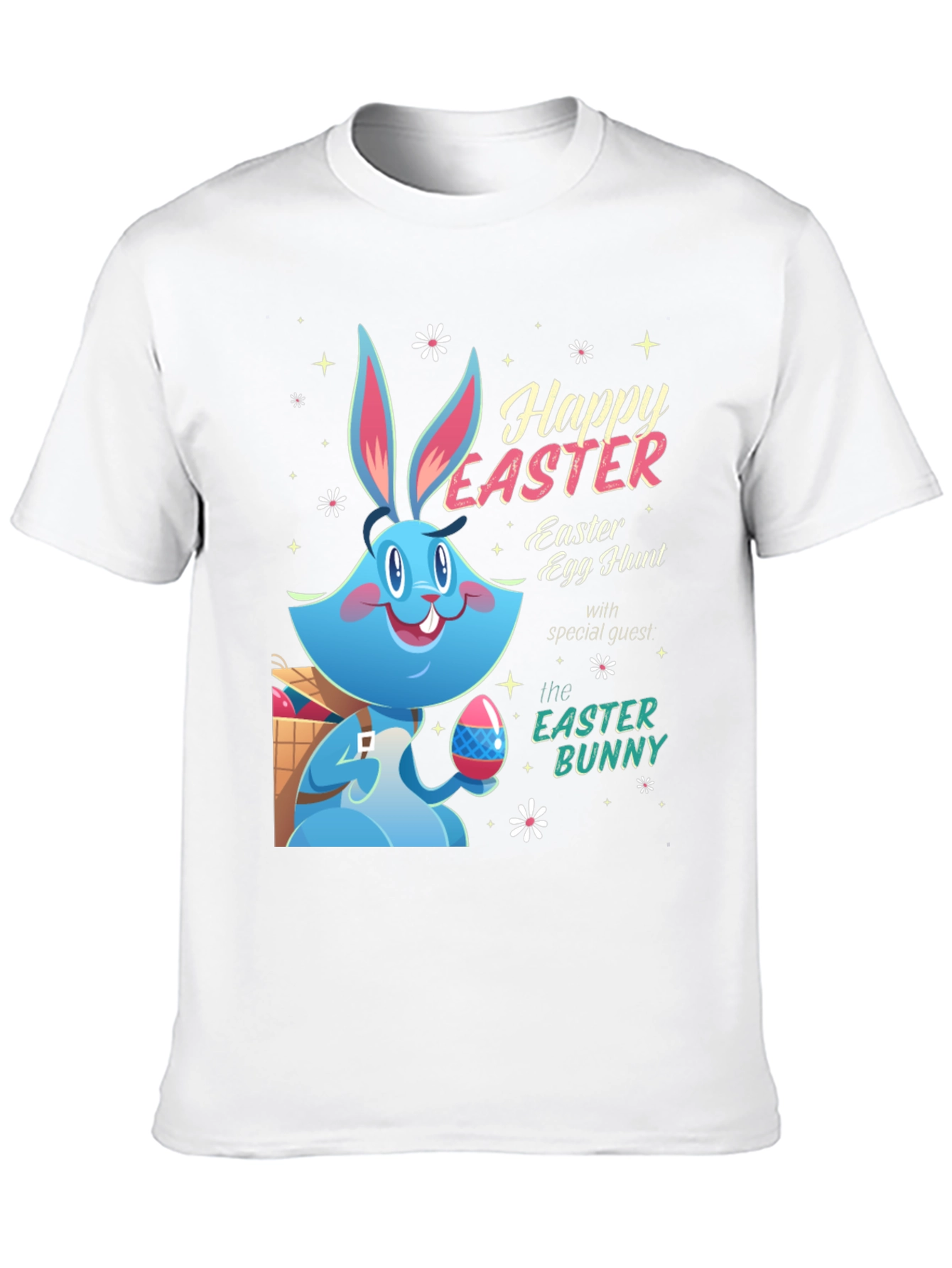 Happy Easter Bunny T-Shirt - Easter Egg Hunt