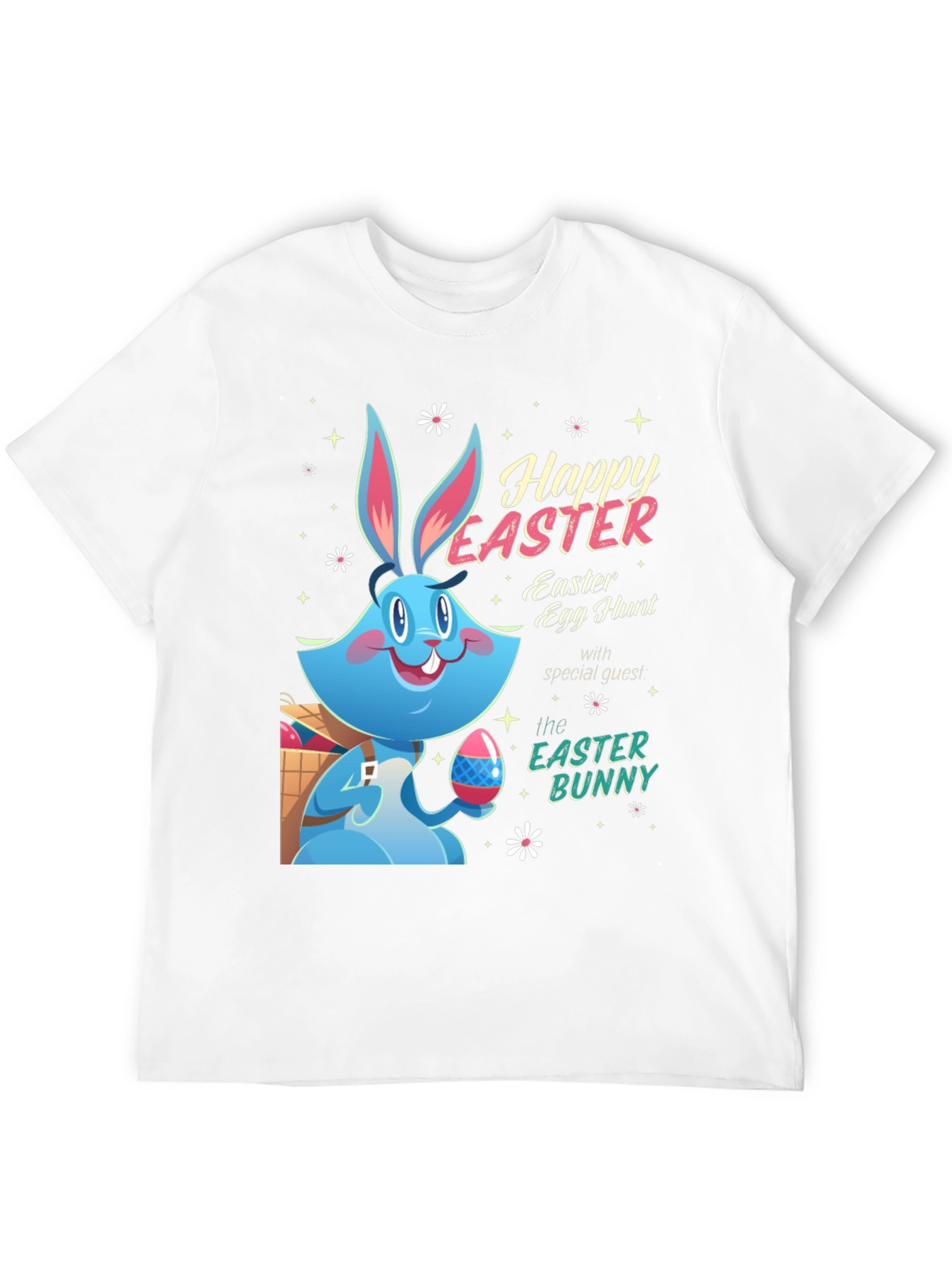 Happy Easter Bunny T-Shirt - Easter Egg Hunt