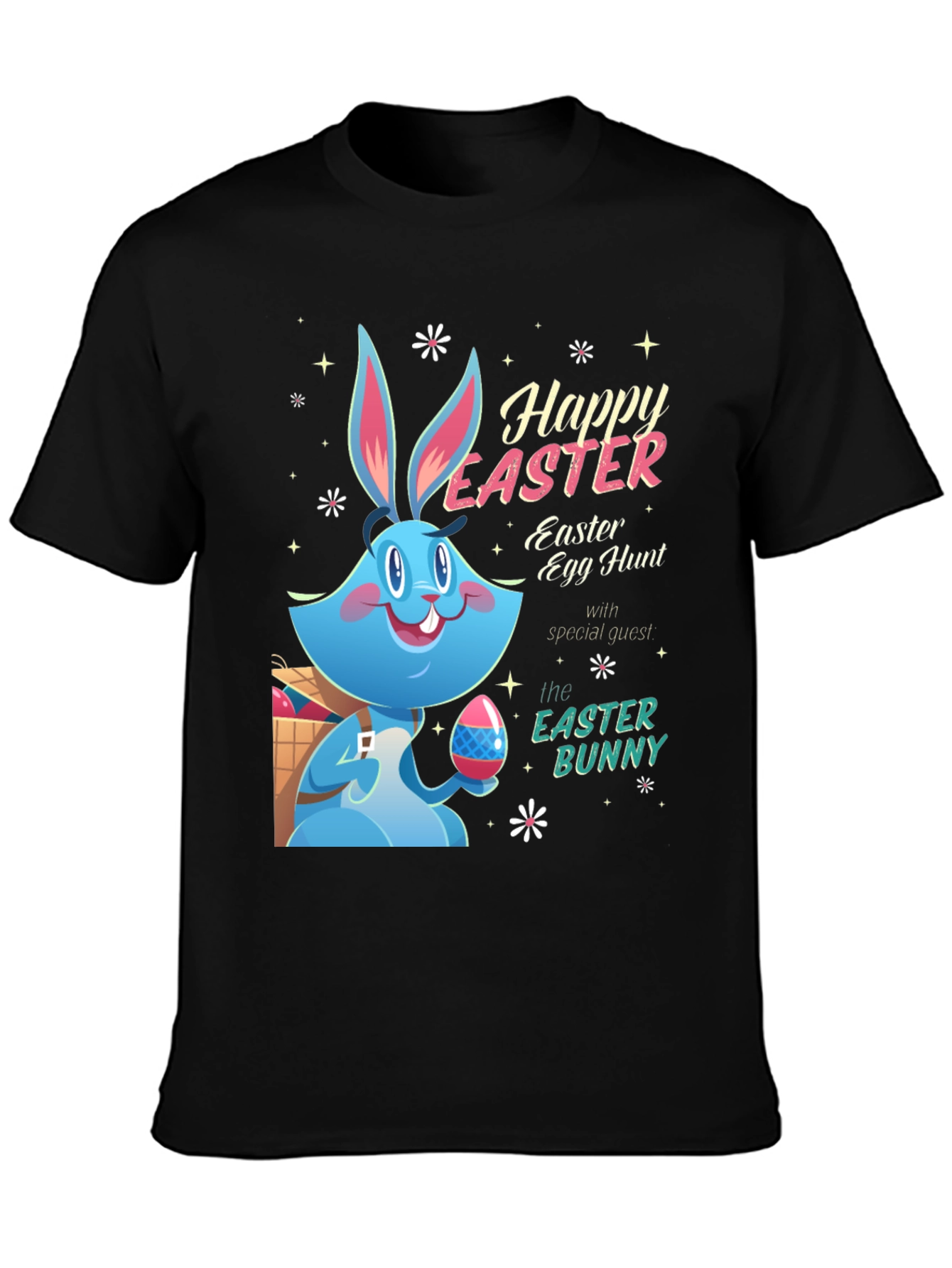 Happy Easter Bunny T-Shirt - Easter Egg Hunt