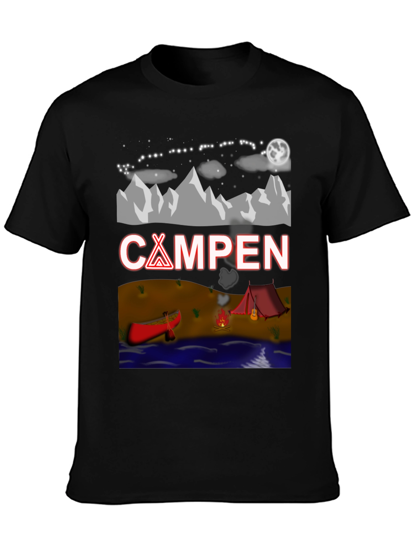 Camping Adventure Graphic Tee
