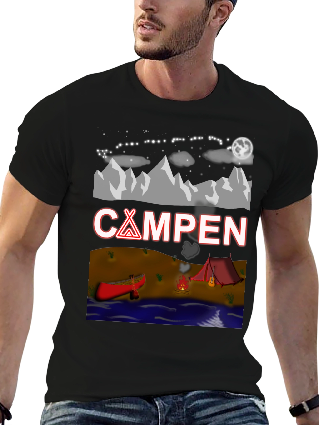 Camping Adventure Graphic Tee