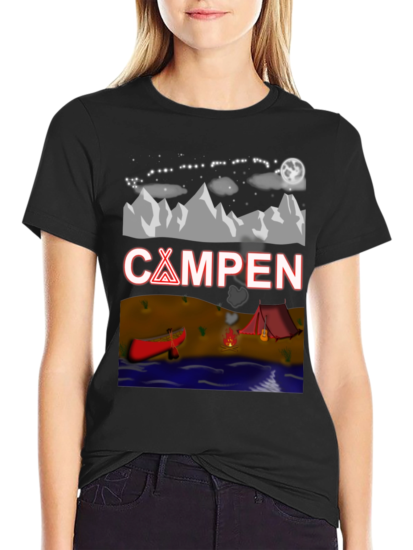 Camping Adventure Graphic Tee