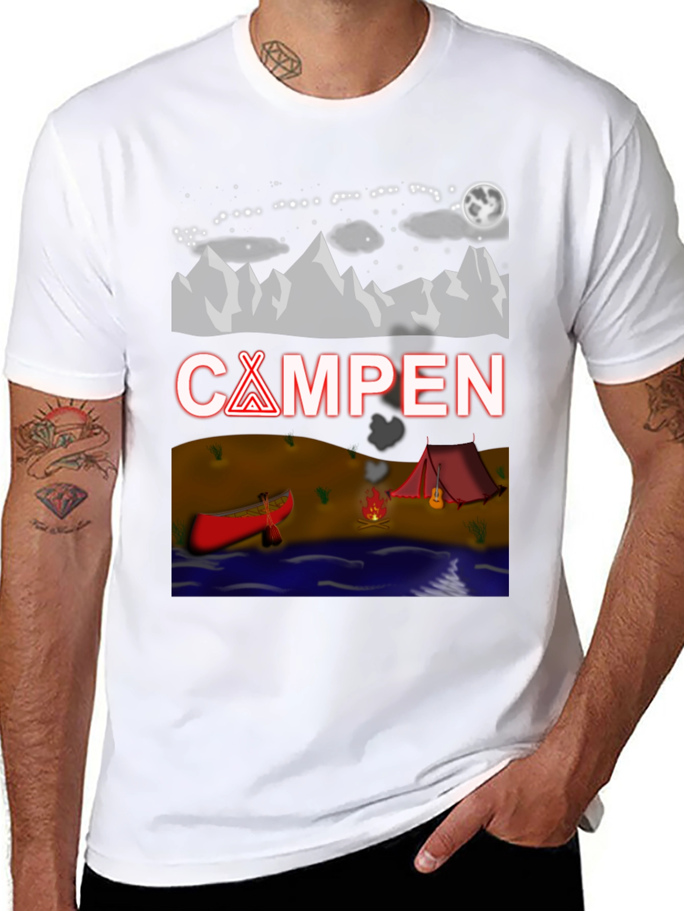 Camping Adventure Graphic Tee
