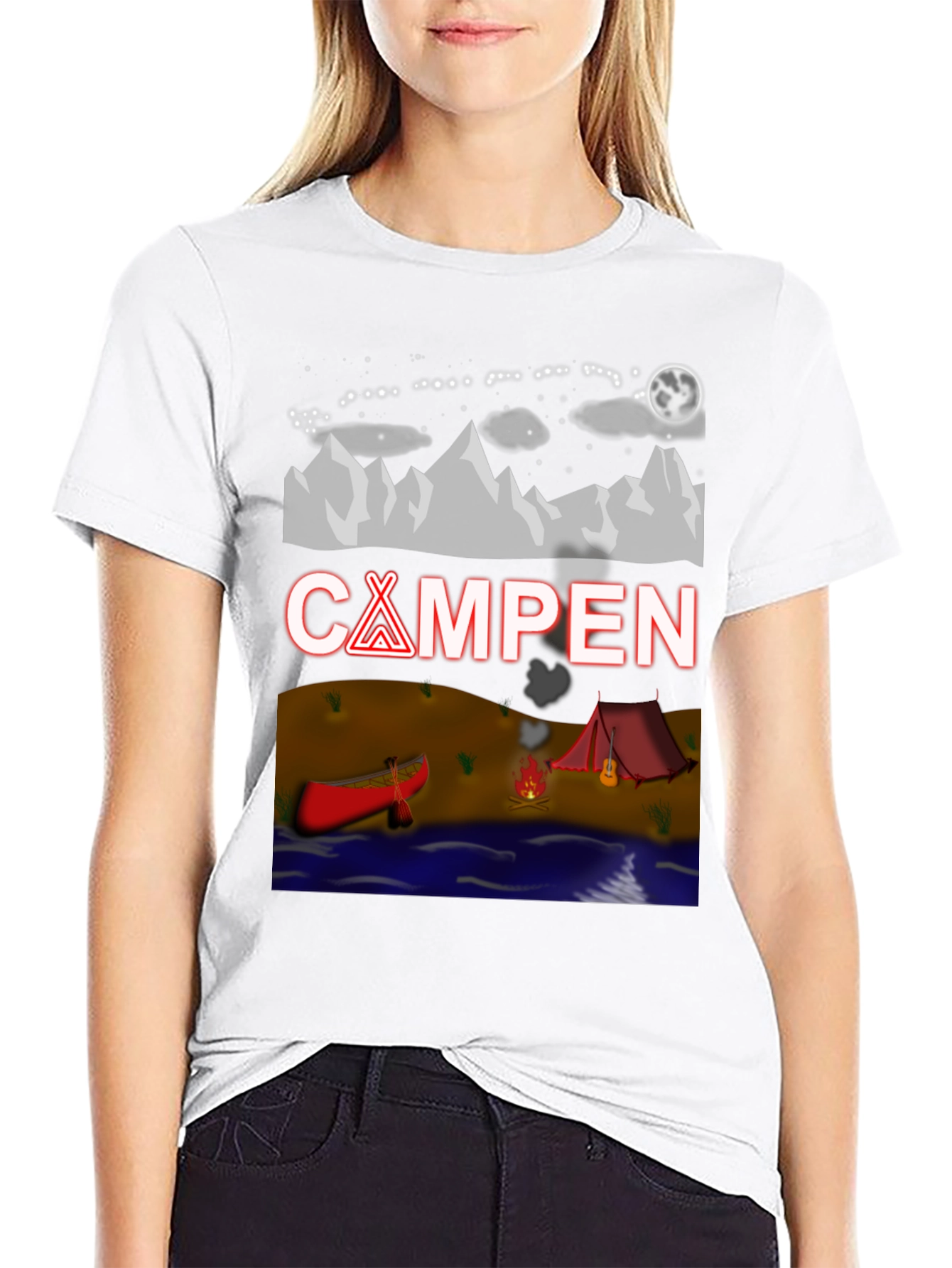 Camping Adventure Graphic Tee