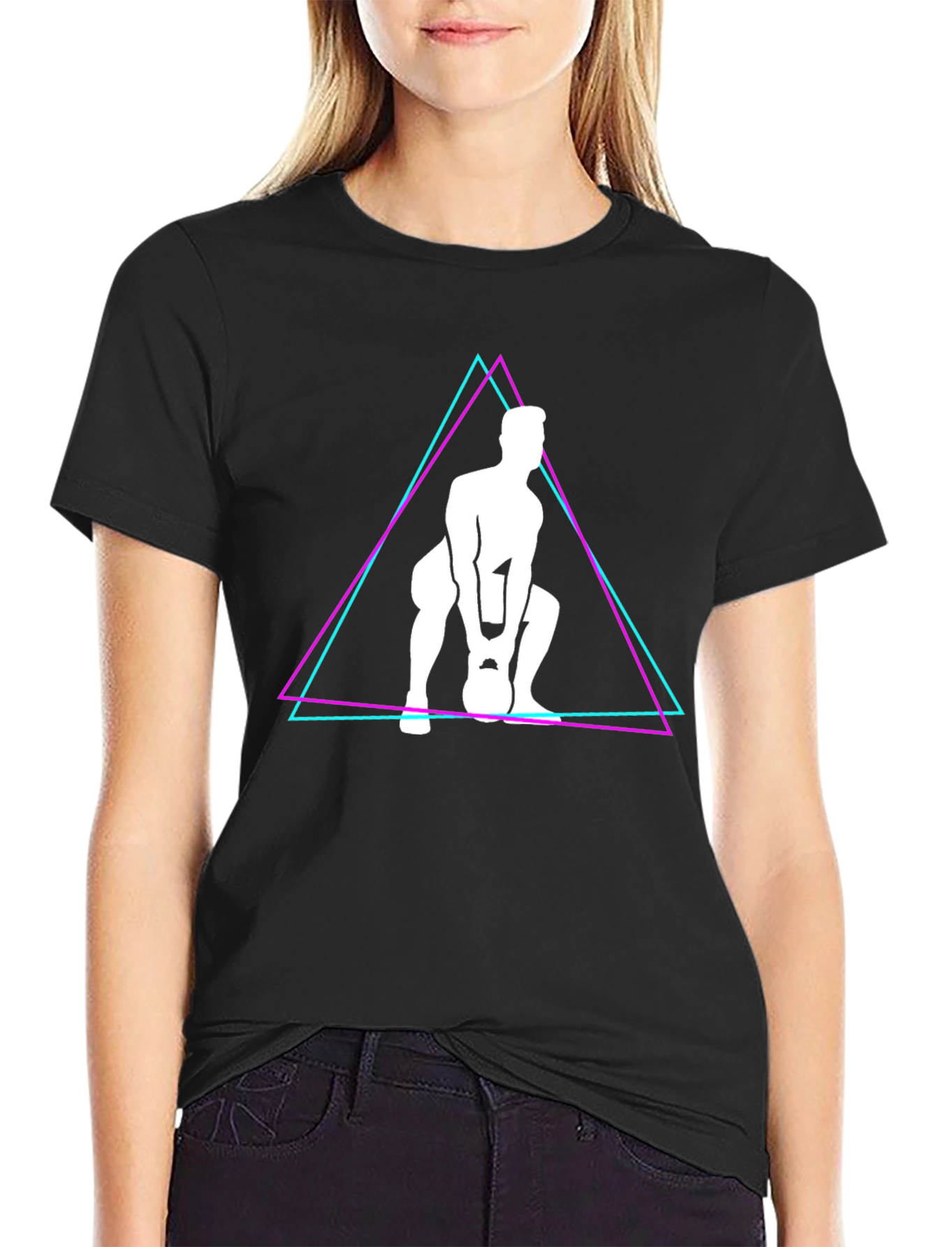 Retro Kettlebell Workout T-Shirt
