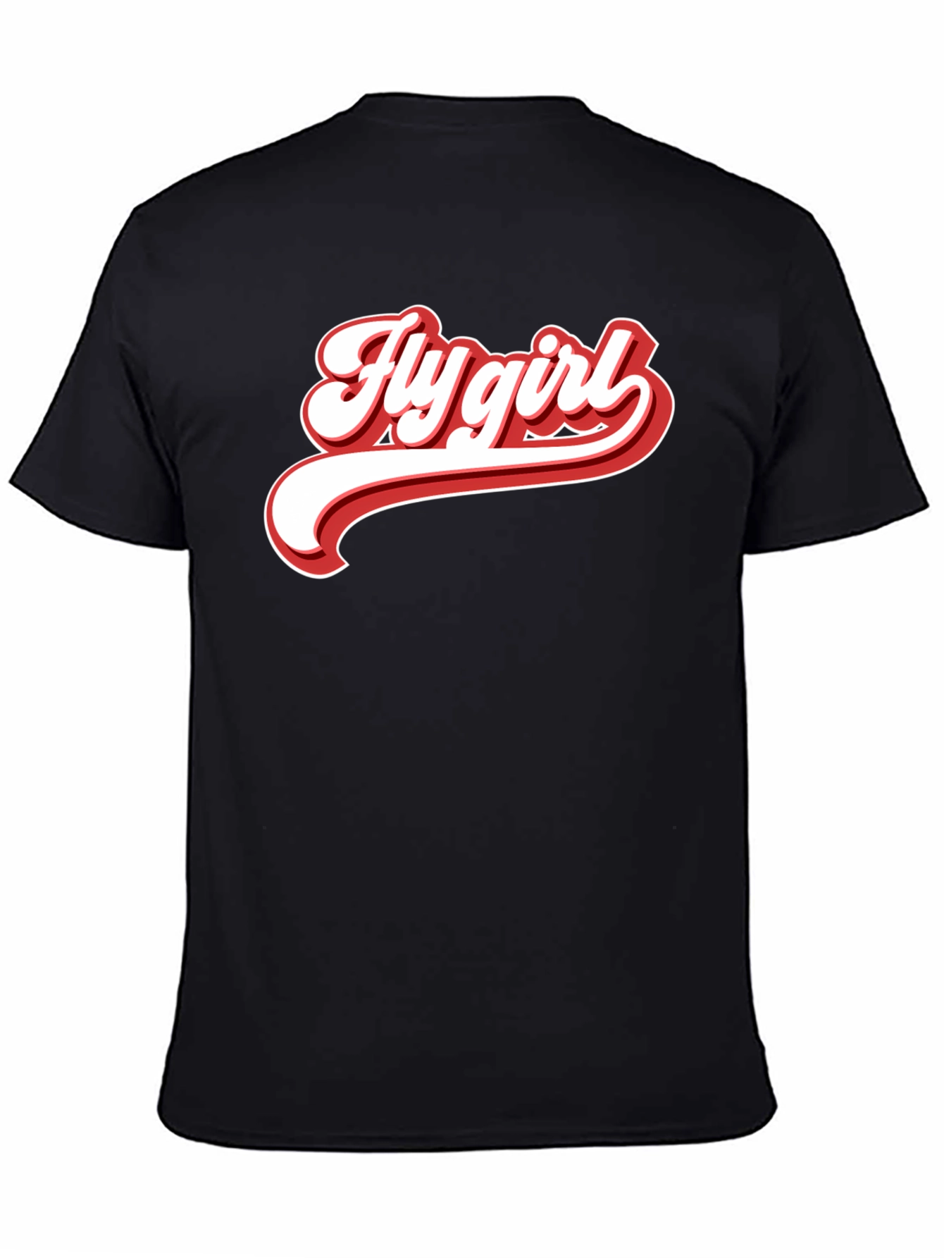 Fly Girl Graphic Tee - Retro Style