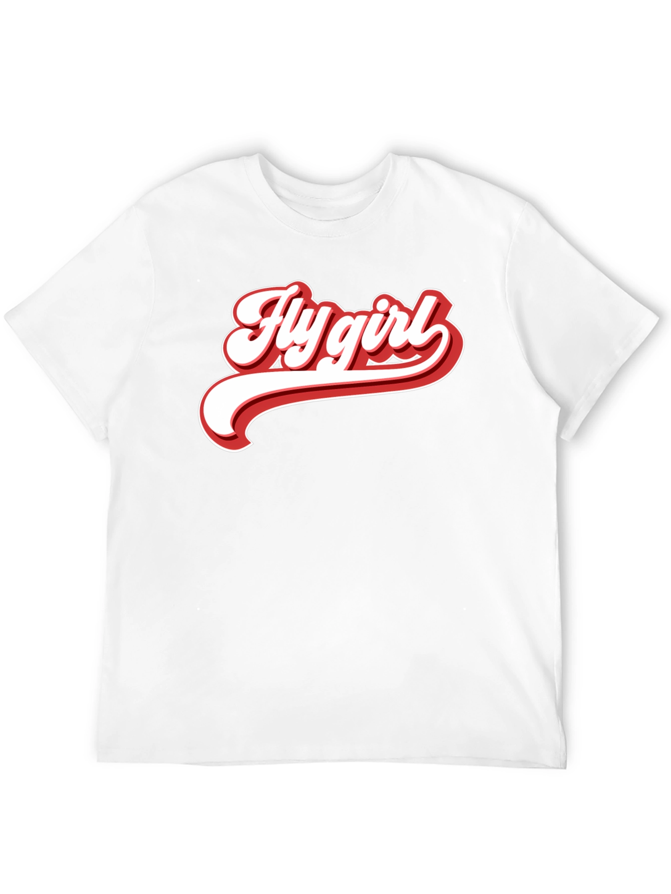 Fly Girl Graphic Tee - Retro Style