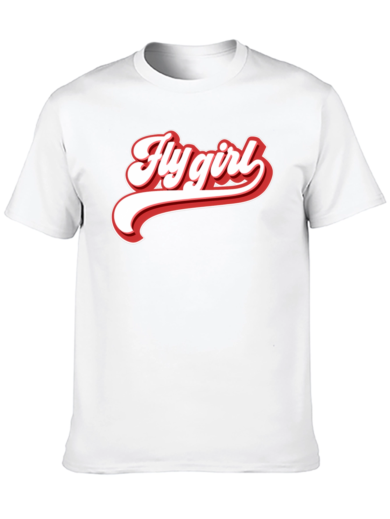 Fly Girl Graphic Tee - Retro Style