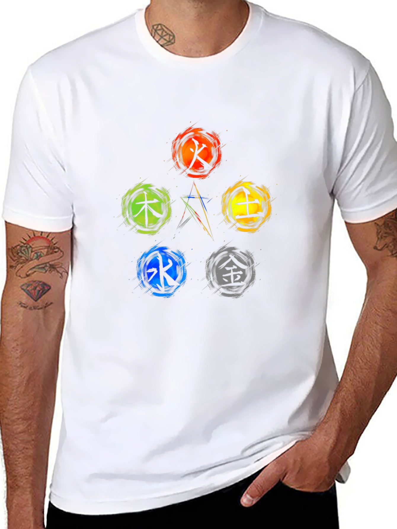 Five Elements Symbol T-Shirt