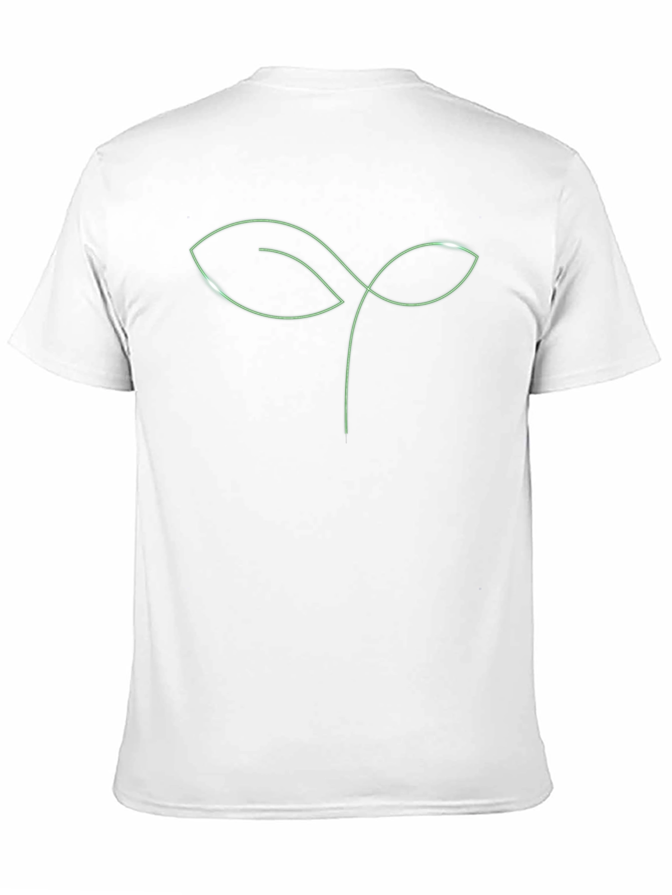 Modern Sprout Black T-Shirt