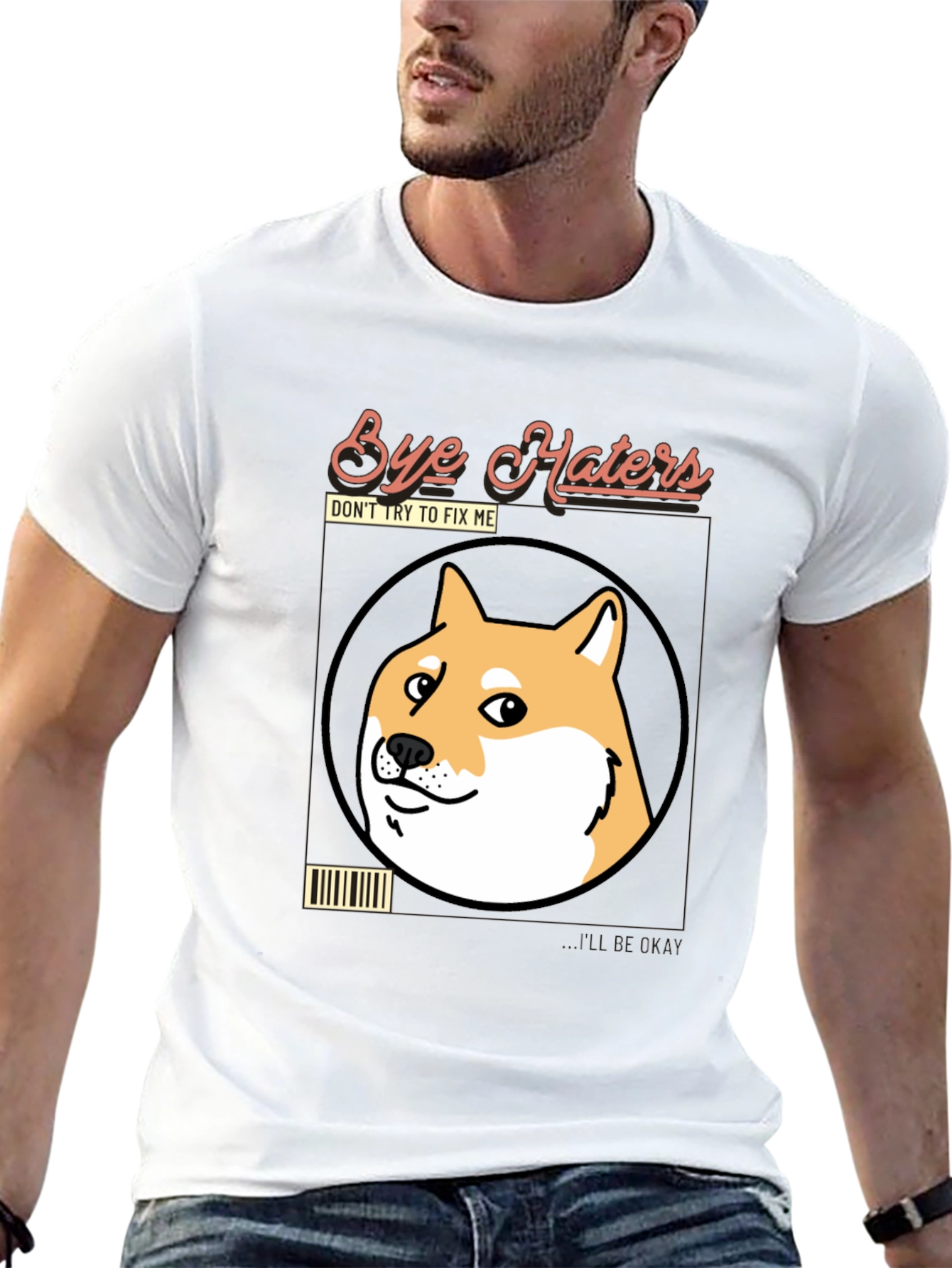 Bye Haters Doge Meme T-Shirt