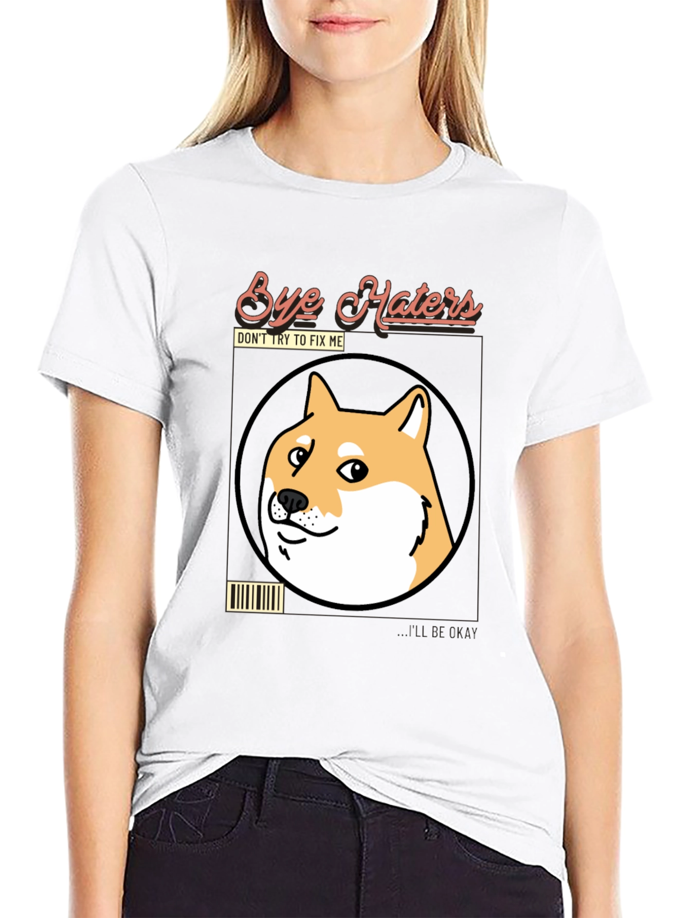 Bye Haters Doge Meme T-Shirt