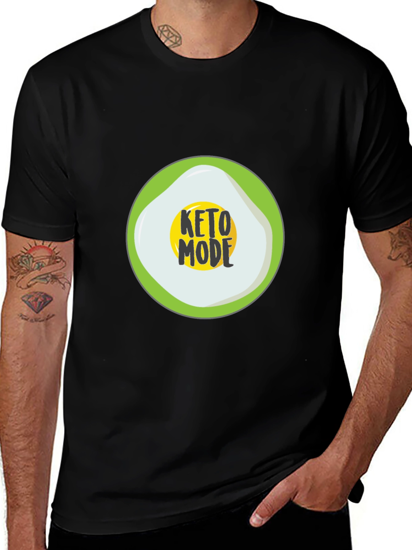 Keto Mode T-Shirt - Funny Diet Tee