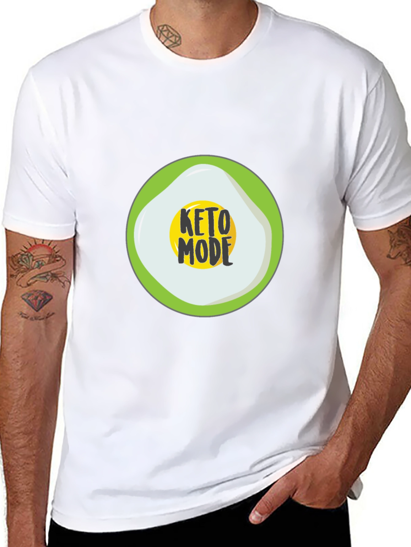 Keto Mode T-Shirt - Funny Diet Tee