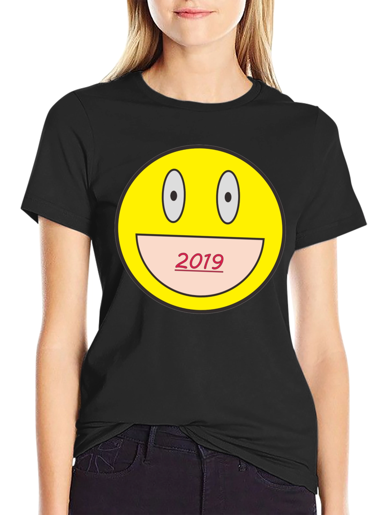 Smiley Face 2019 T-Shirt