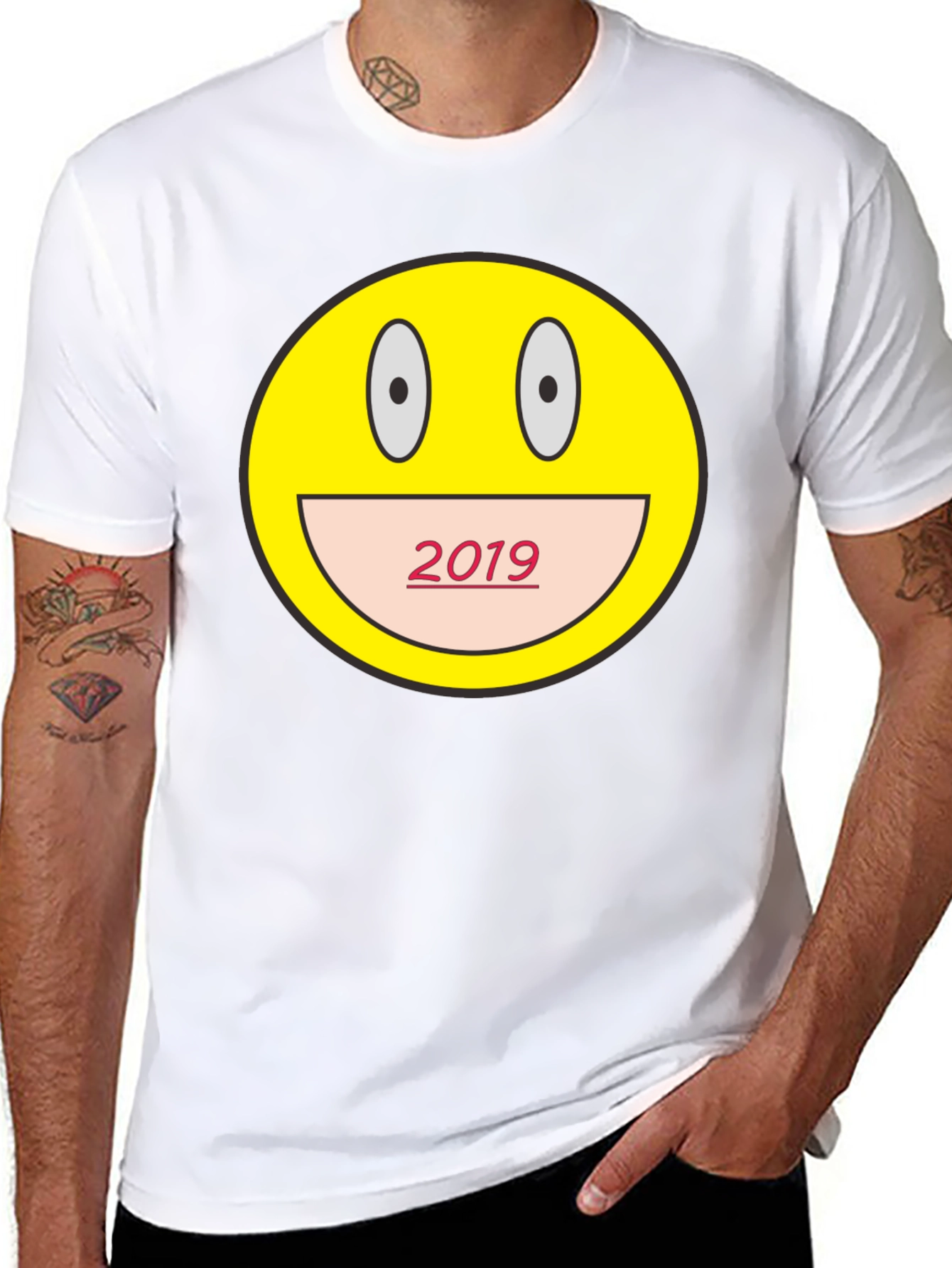 Smiley Face 2019 T-Shirt