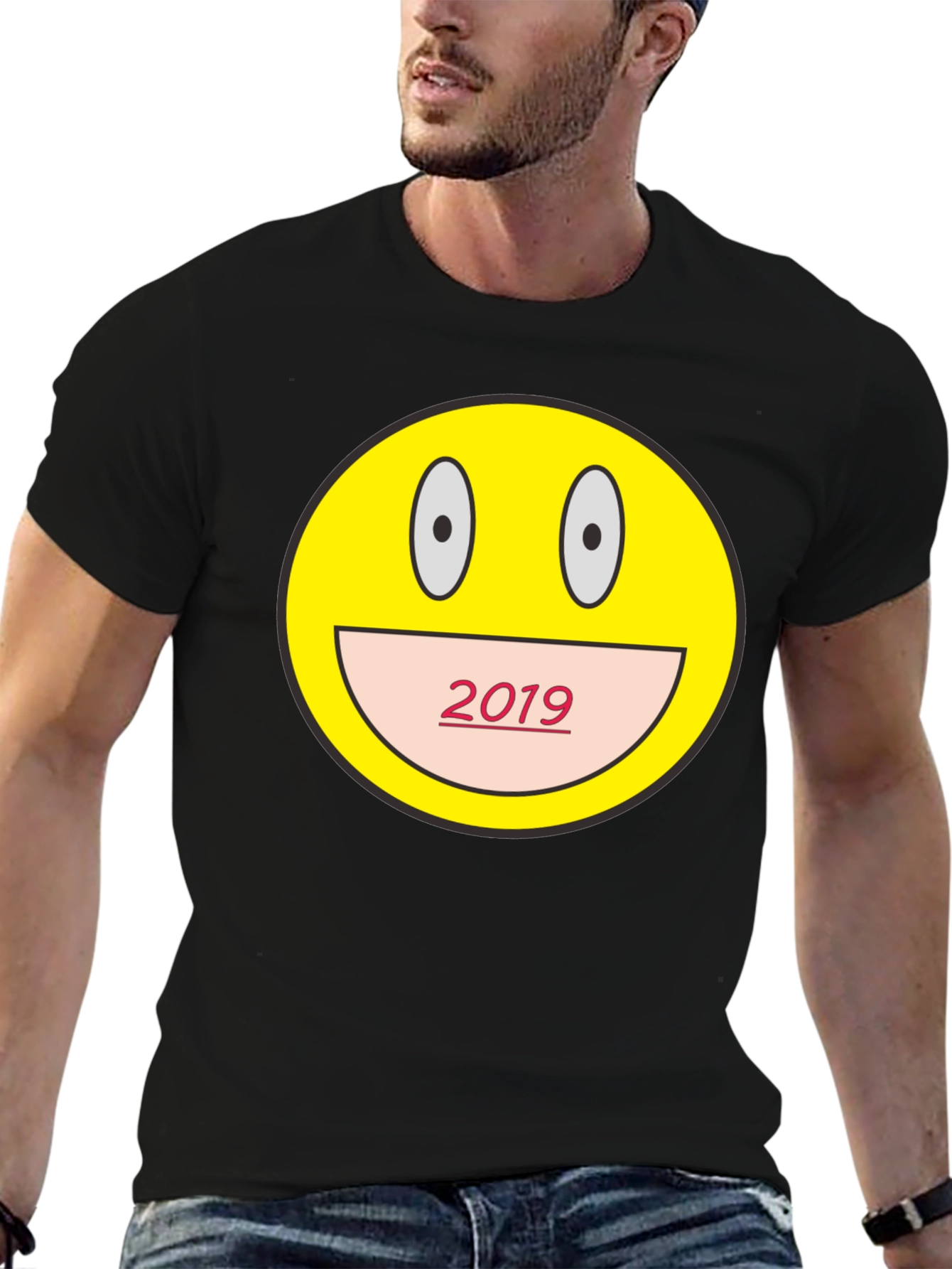 Smiley Face 2019 T-Shirt