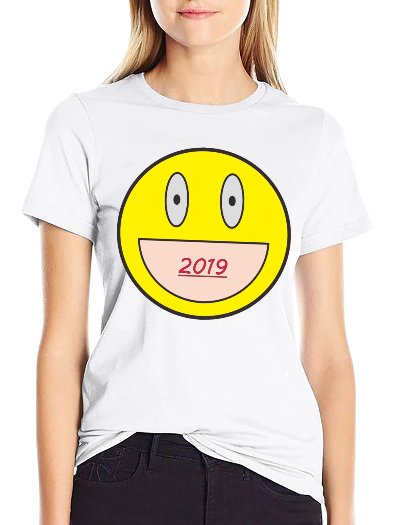 Smiley Face 2019 T-Shirt