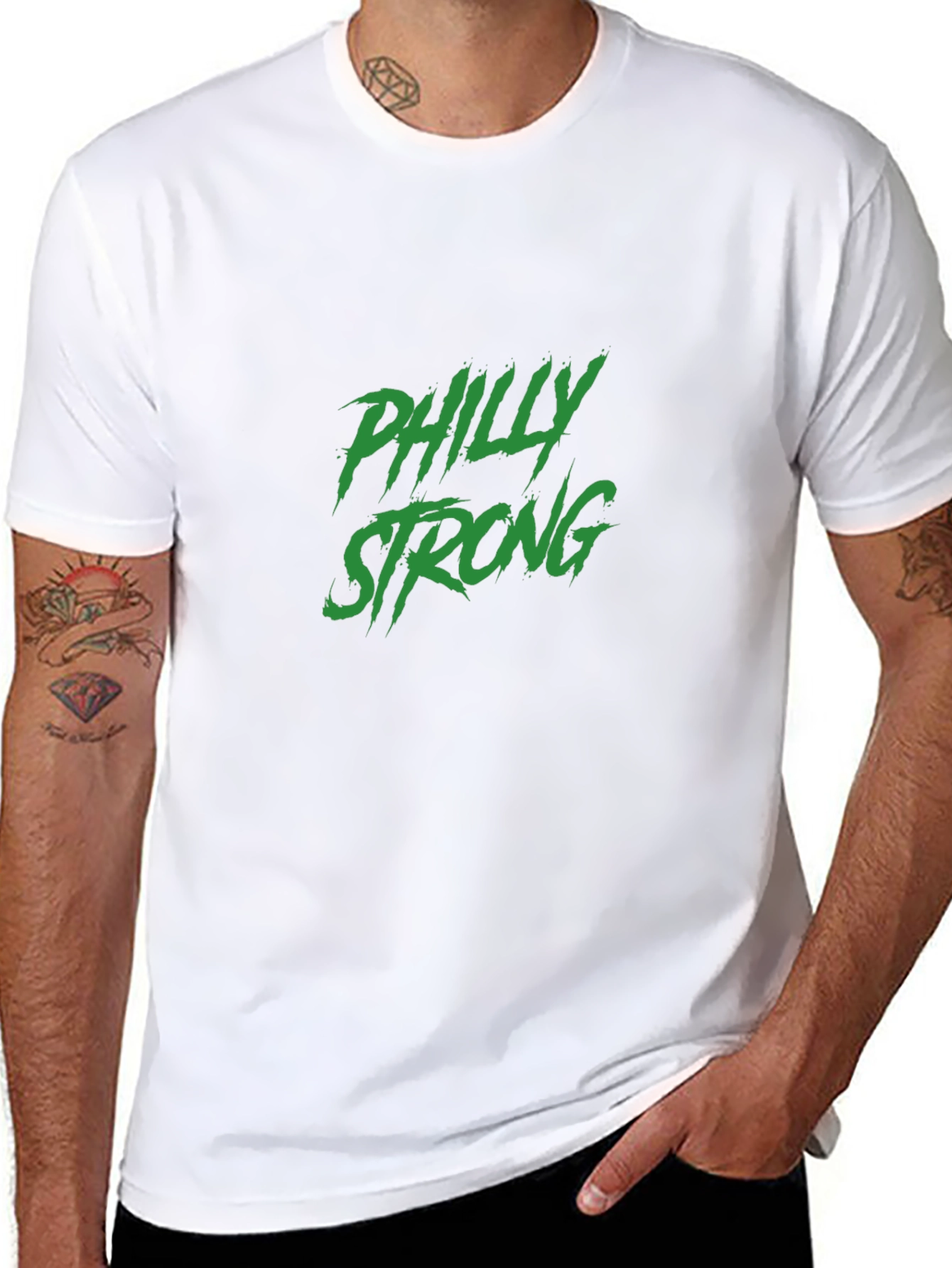 Philly Strong Graphic T-Shirt - Premium Cotton