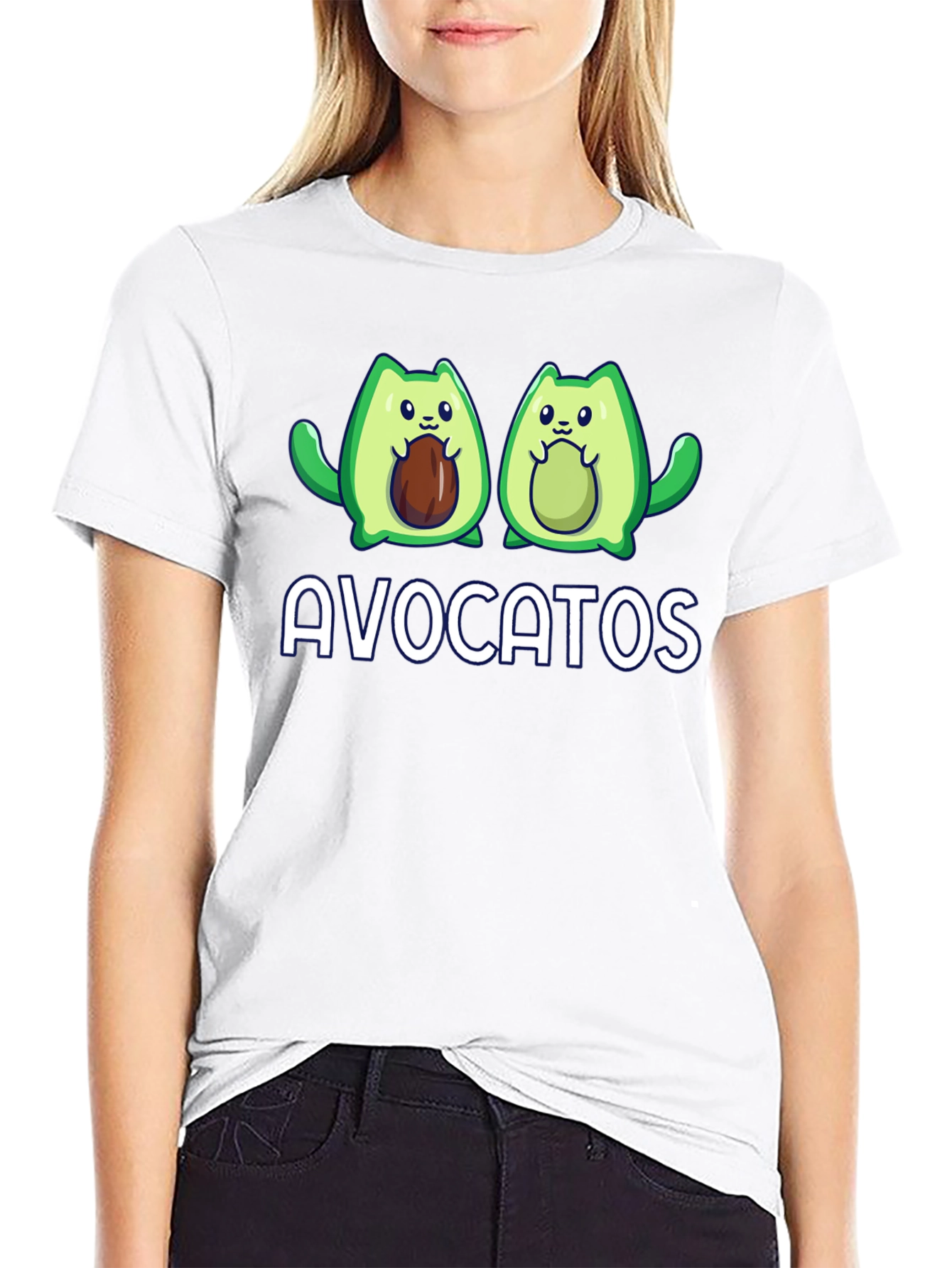 Avocatos T-Shirt - Funny Avocado Cat Tee