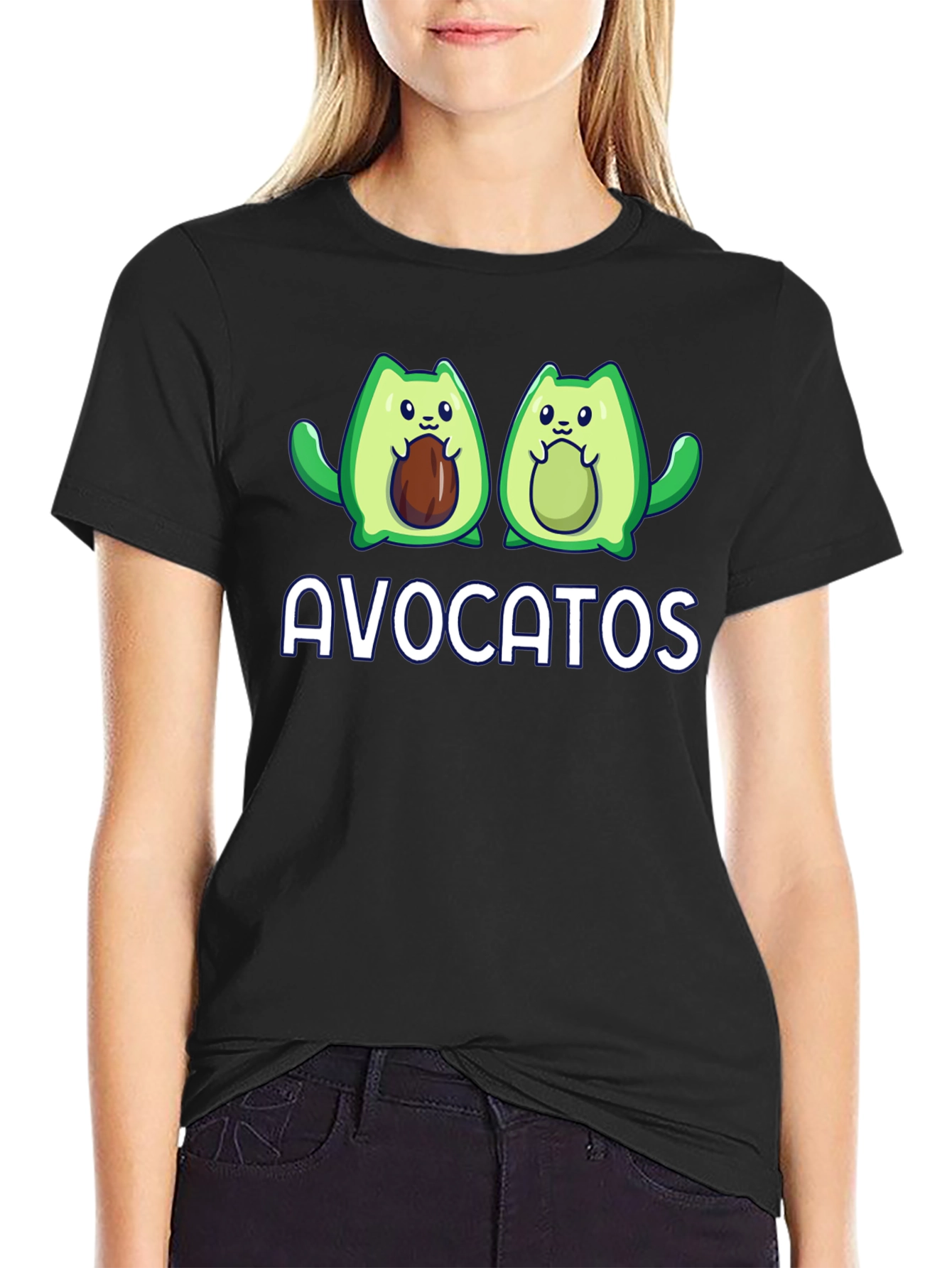 Avocatos T-Shirt - Funny Avocado Cat Tee
