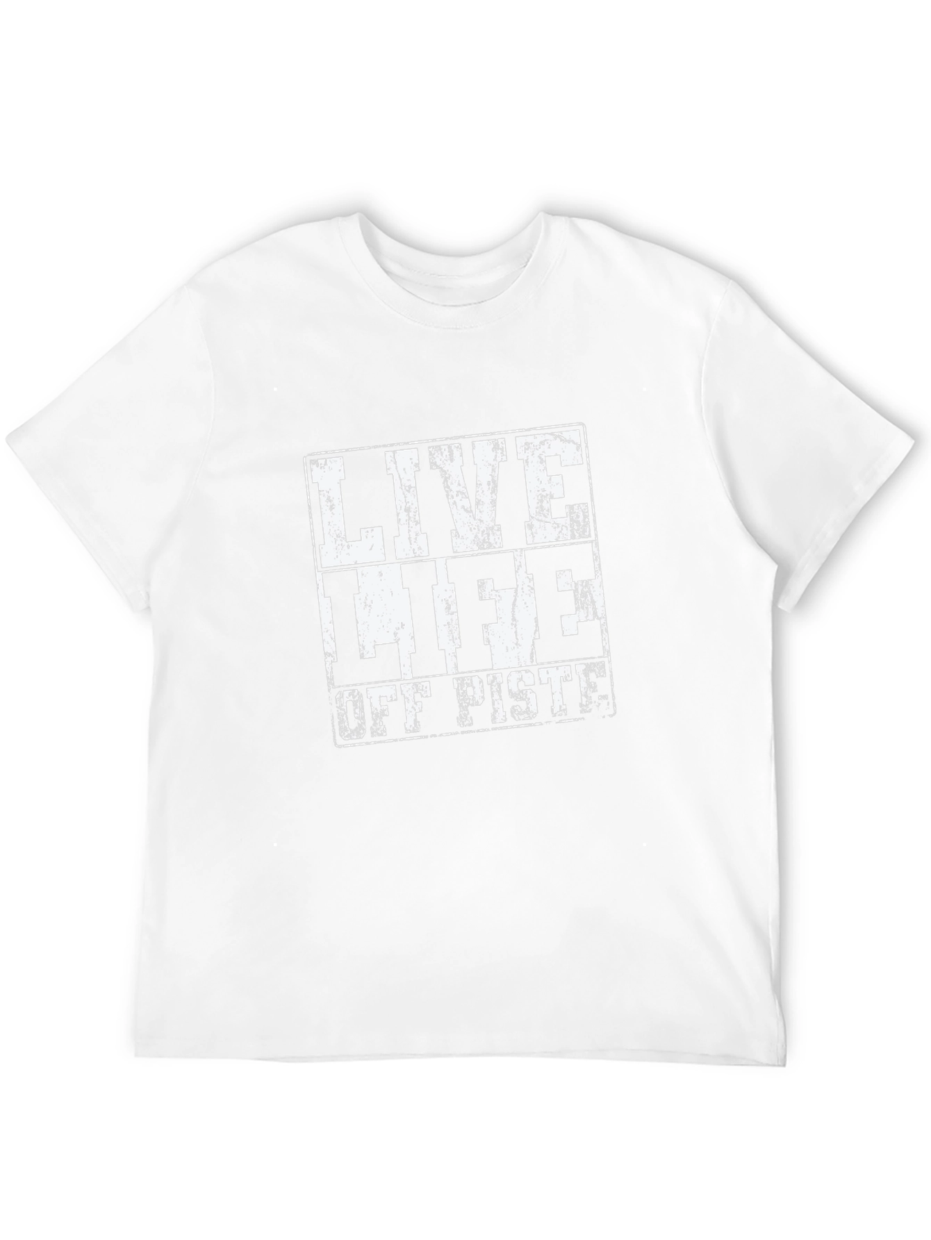 Live Life Off Piste Black T-Shirt