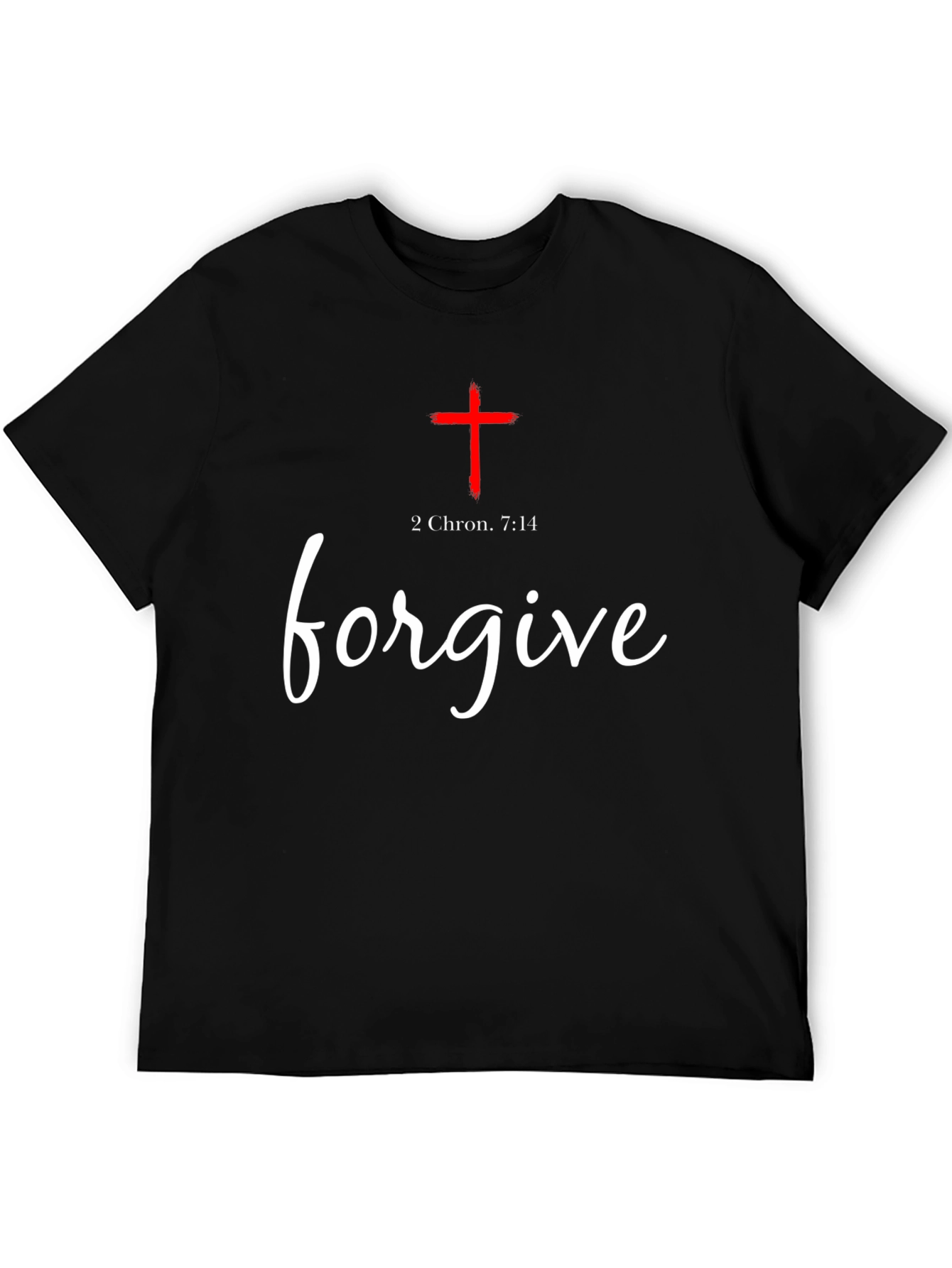 Forgive Graphic Tee - Christian Inspired Black T-Shirt