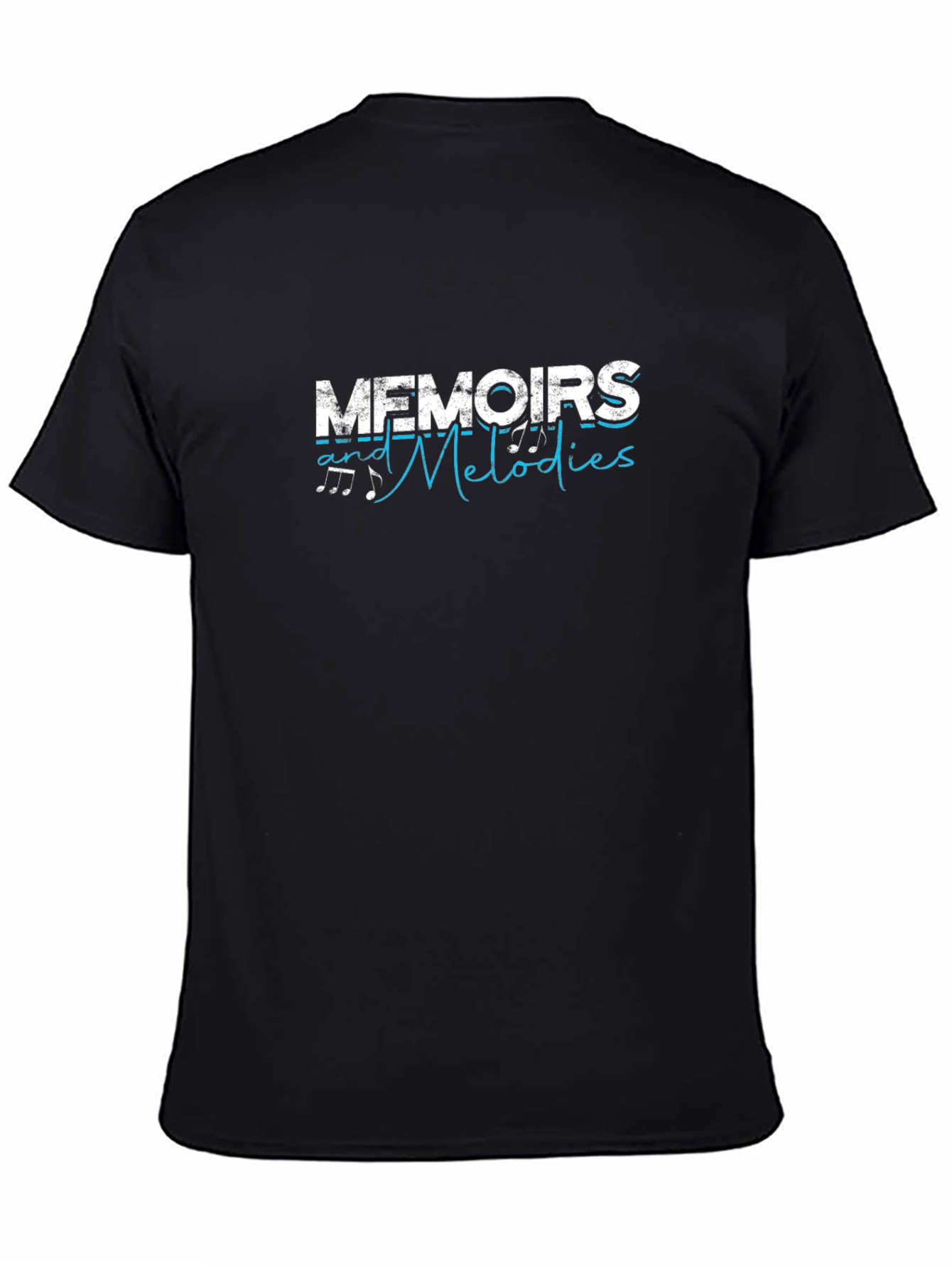 Memoirs & Melodies Graphic Tee - Black