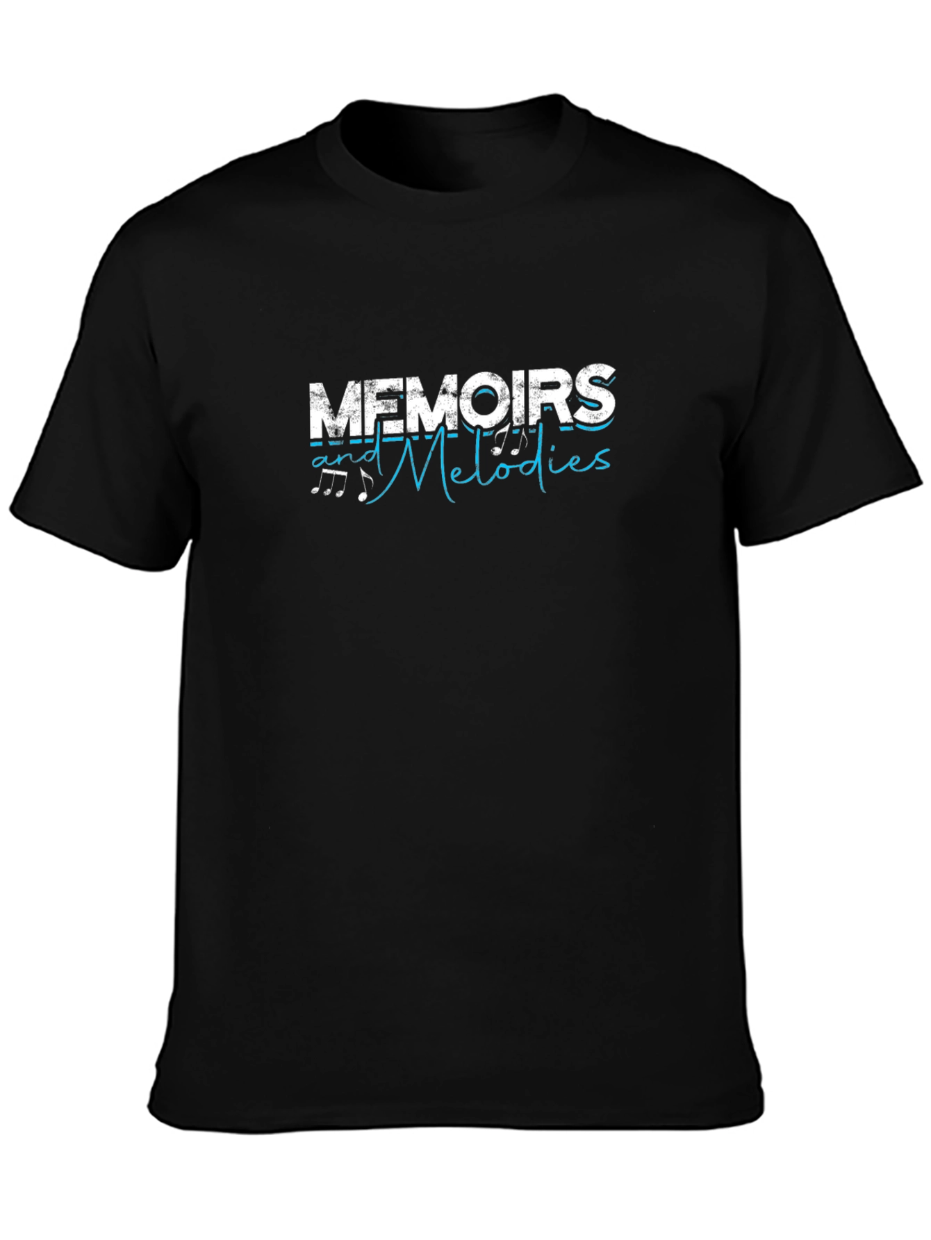 Memoirs & Melodies Graphic Tee - Black