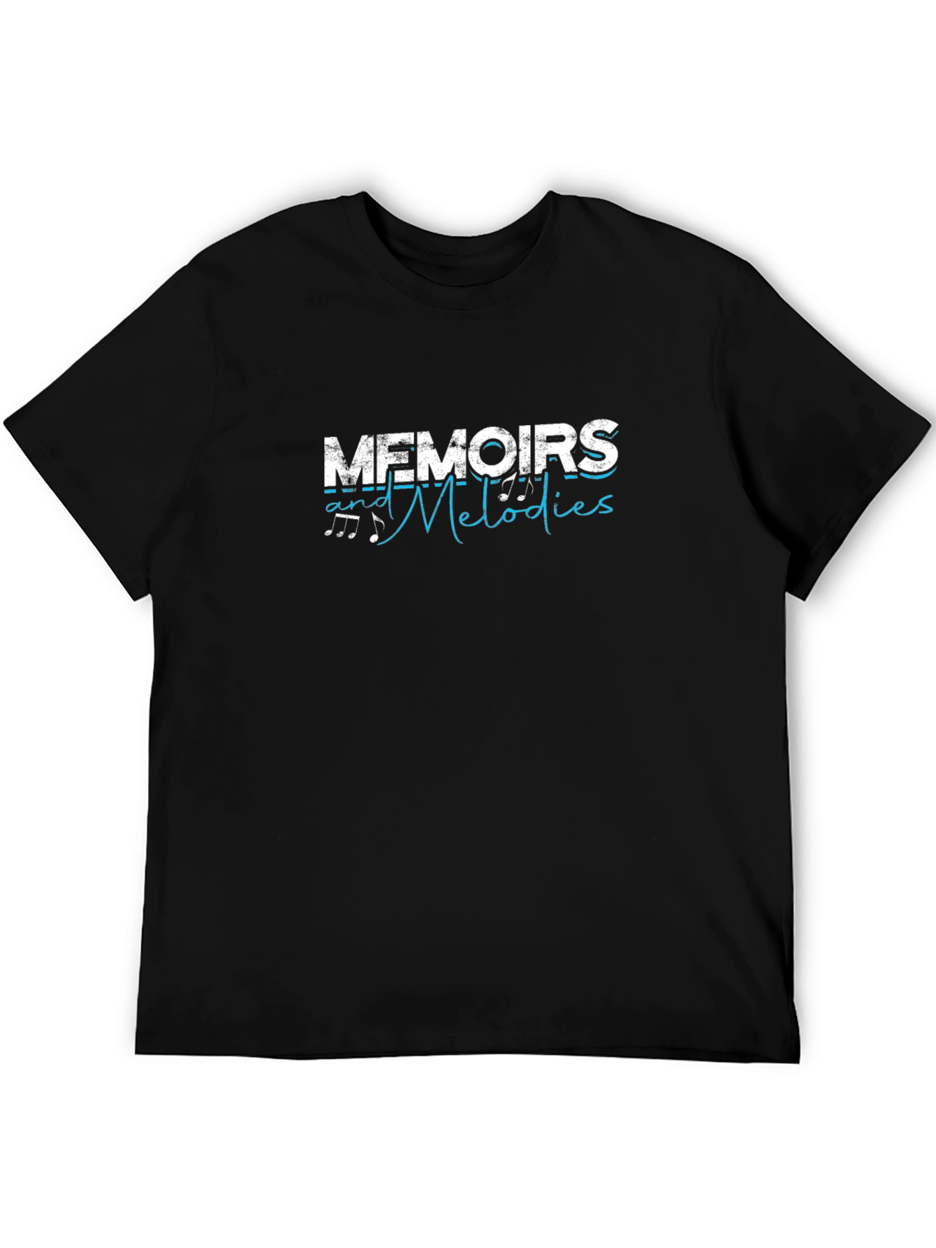 Memoirs & Melodies Graphic Tee - Black