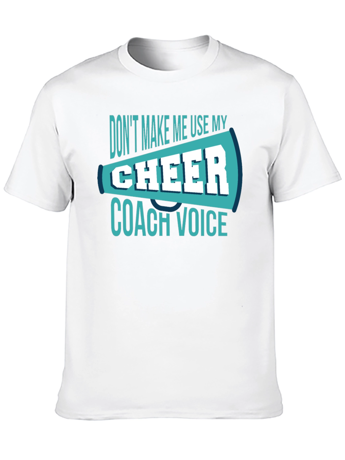 Cheer Coach Voice T-Shirt - Funny Cheerleading Tee
