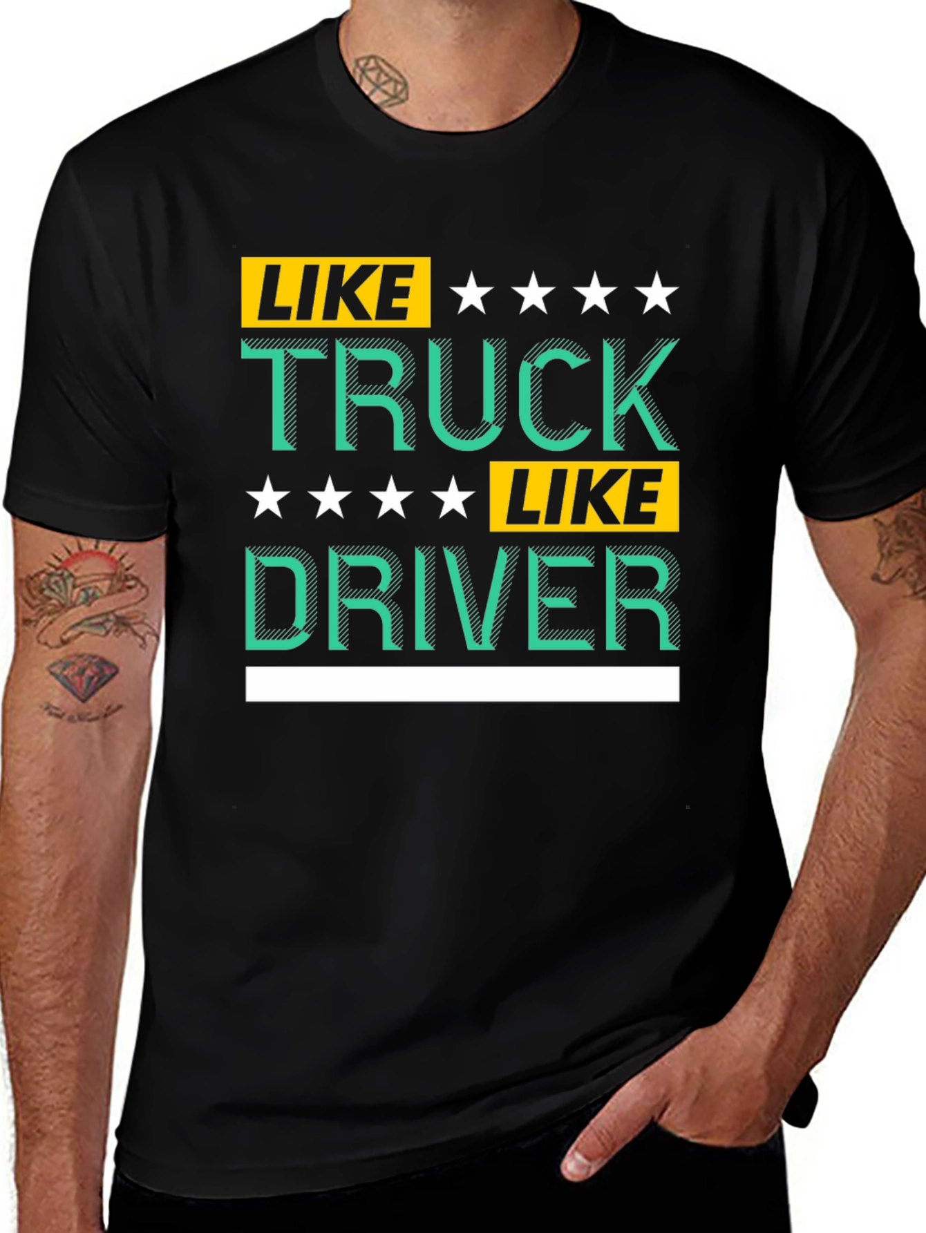 Like Truck Like Driver Graphic Tee
