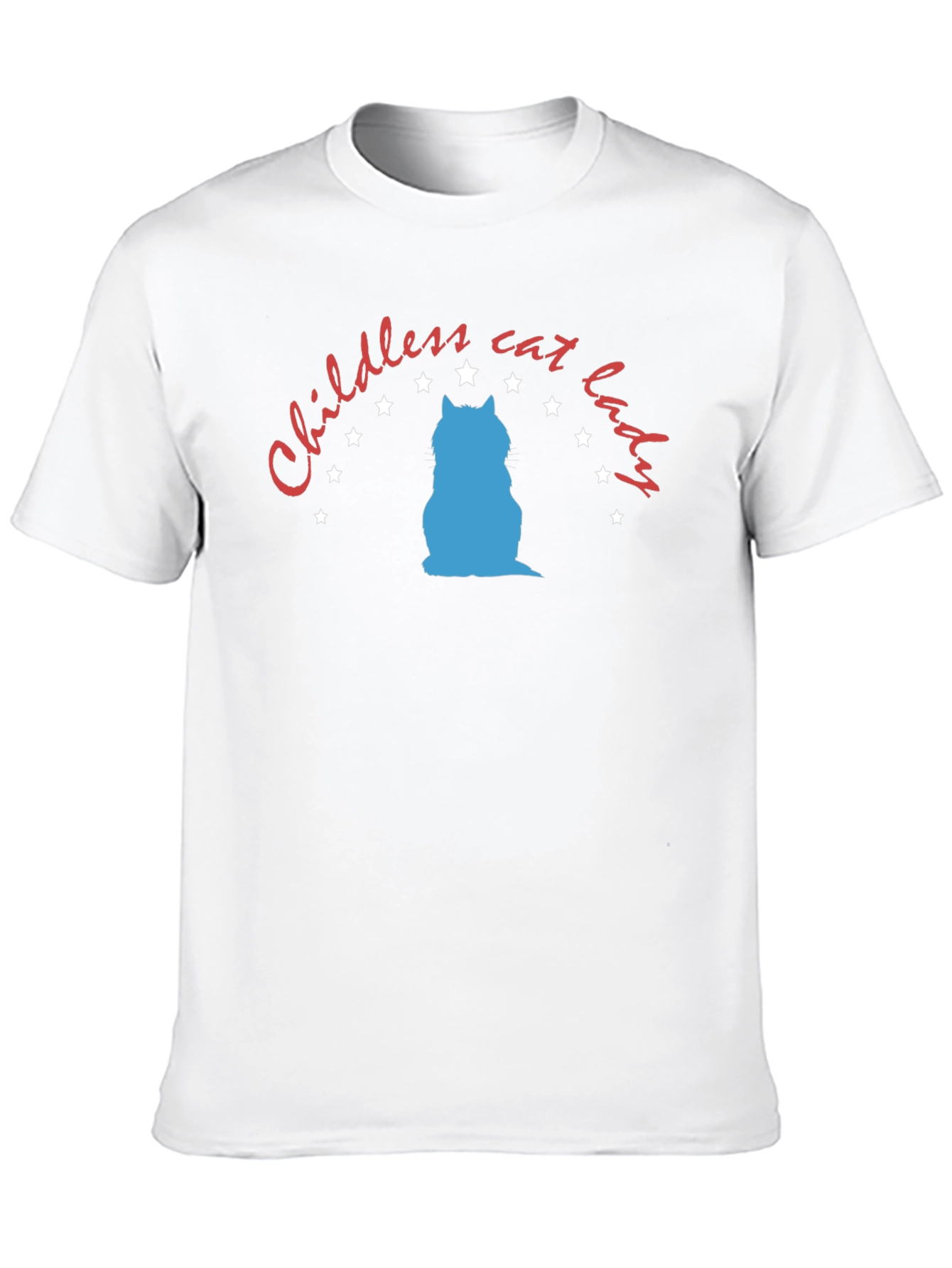 Childless Cat Lady Graphic Tee - Unisex Black T-Shirt