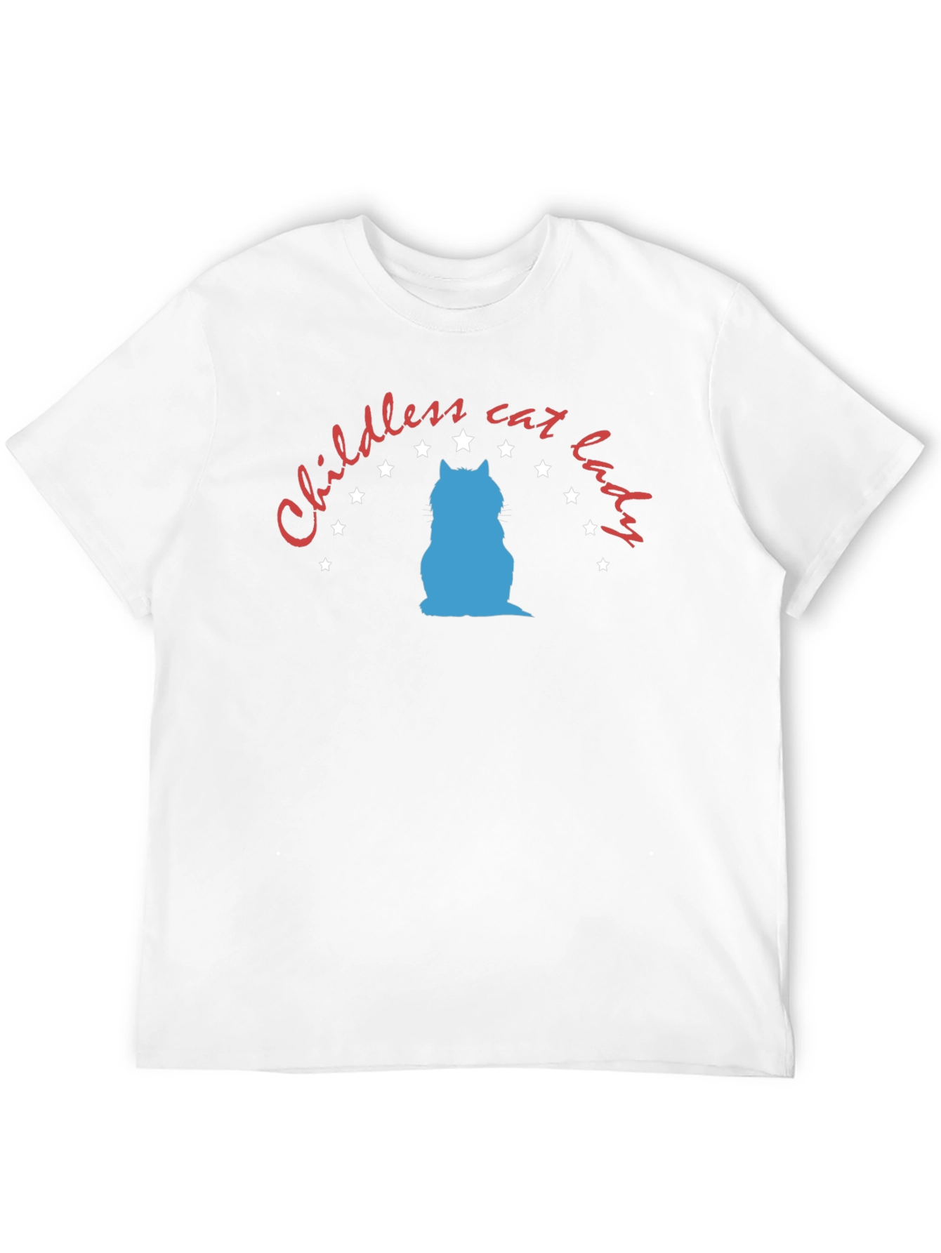 Childless Cat Lady Graphic Tee - Unisex Black T-Shirt