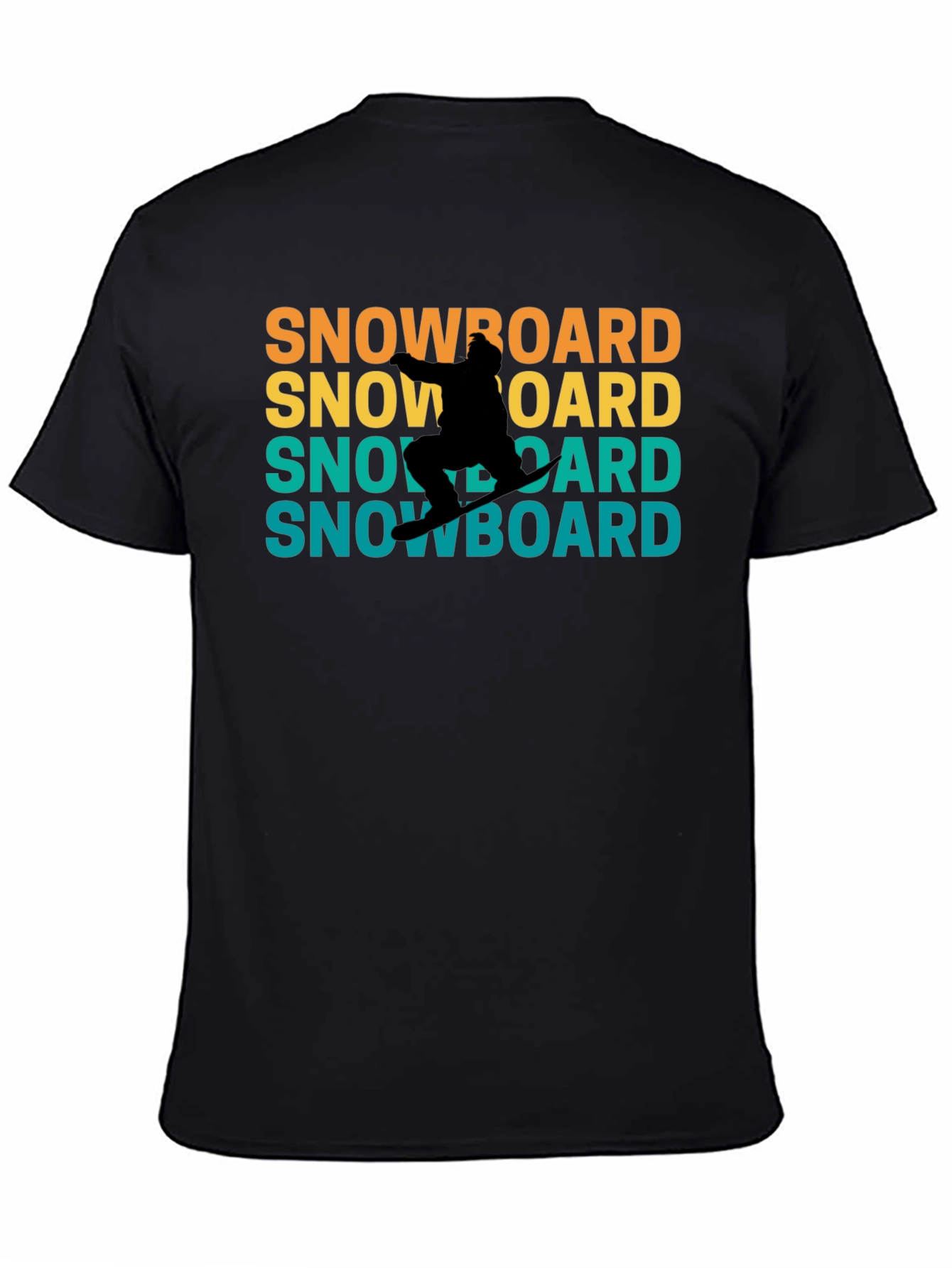 Retro Snowboard T-Shirt - Cool Winter Sports Tee