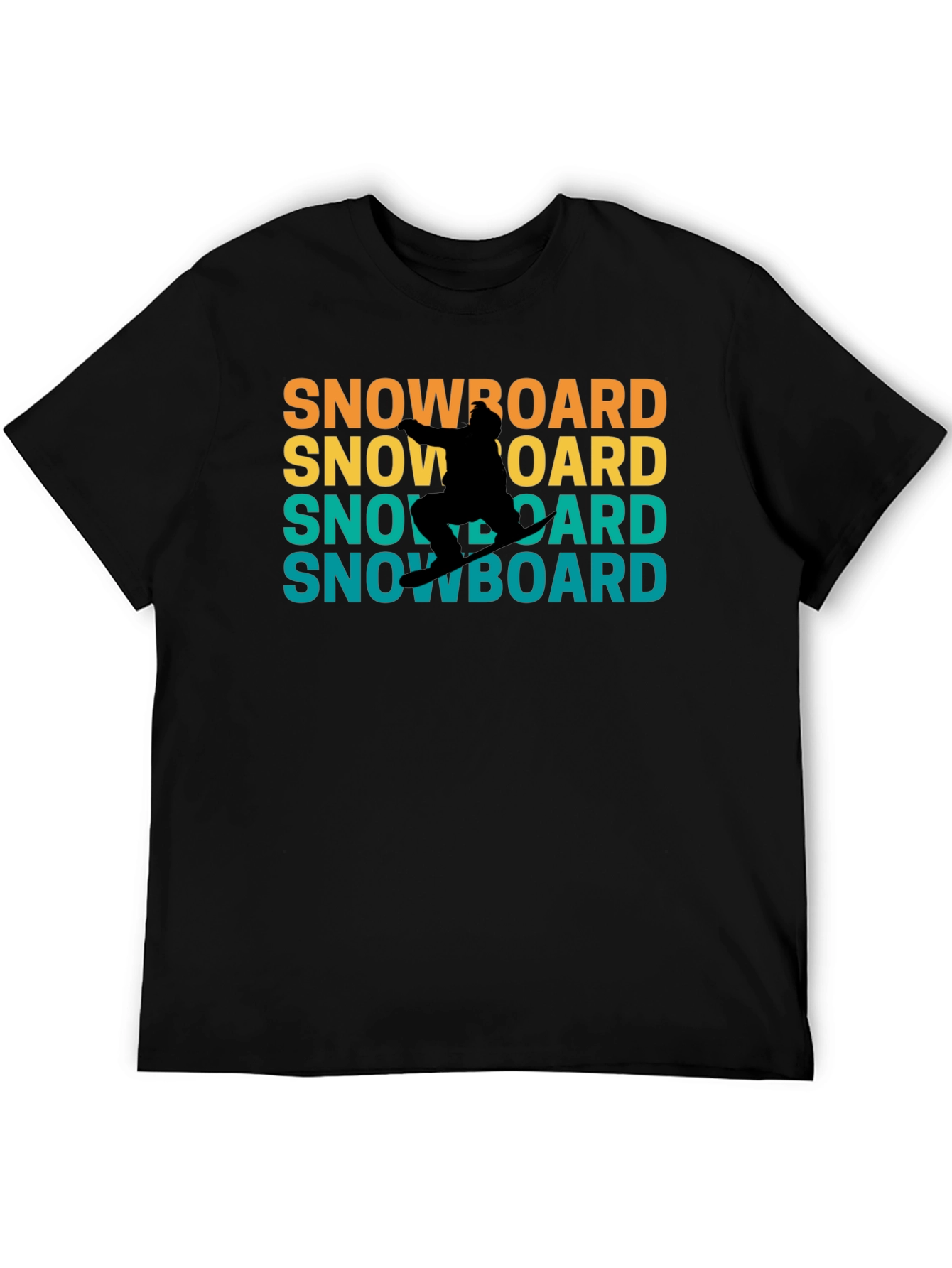 Retro Snowboard T-Shirt - Cool Winter Sports Tee
