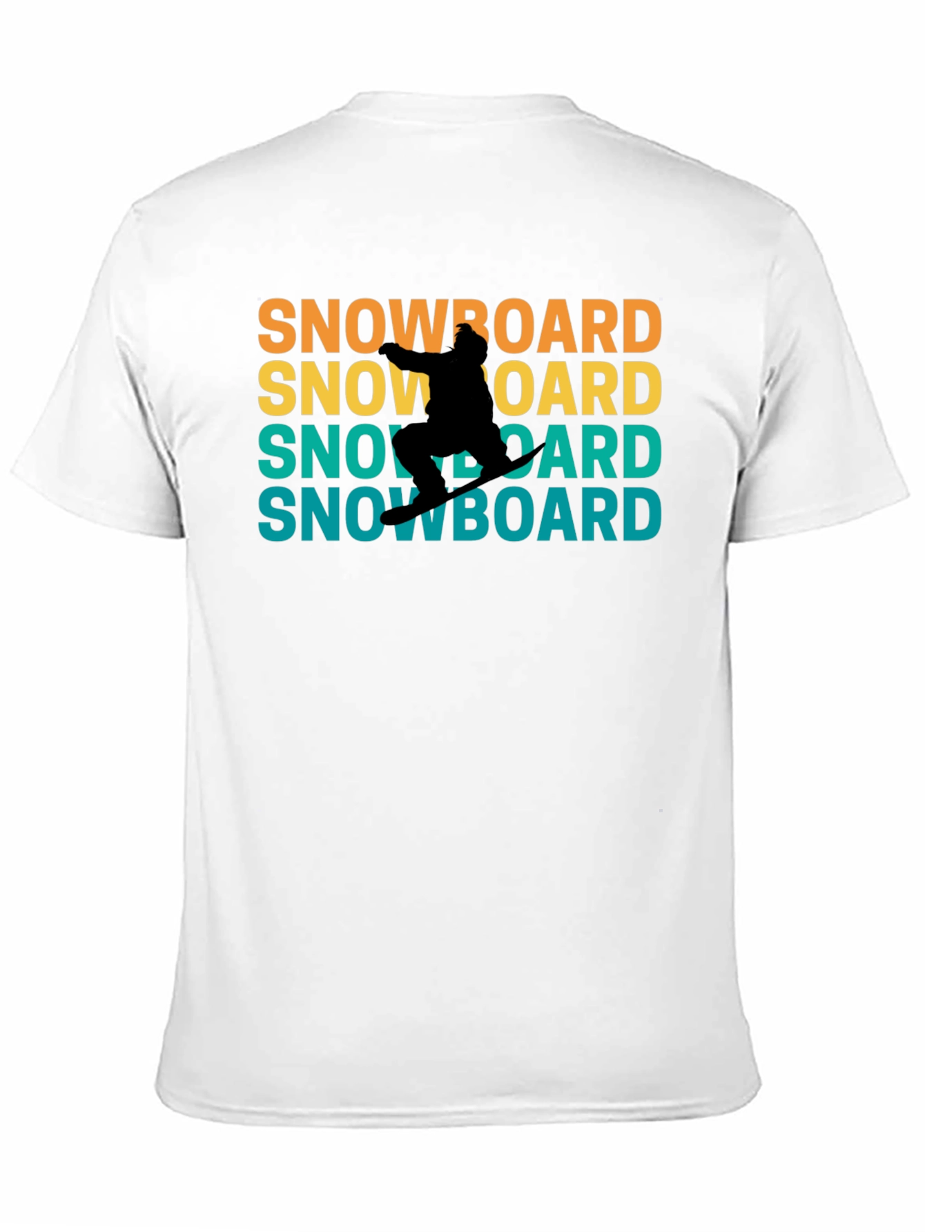 Retro Snowboard T-Shirt - Cool Winter Sports Tee