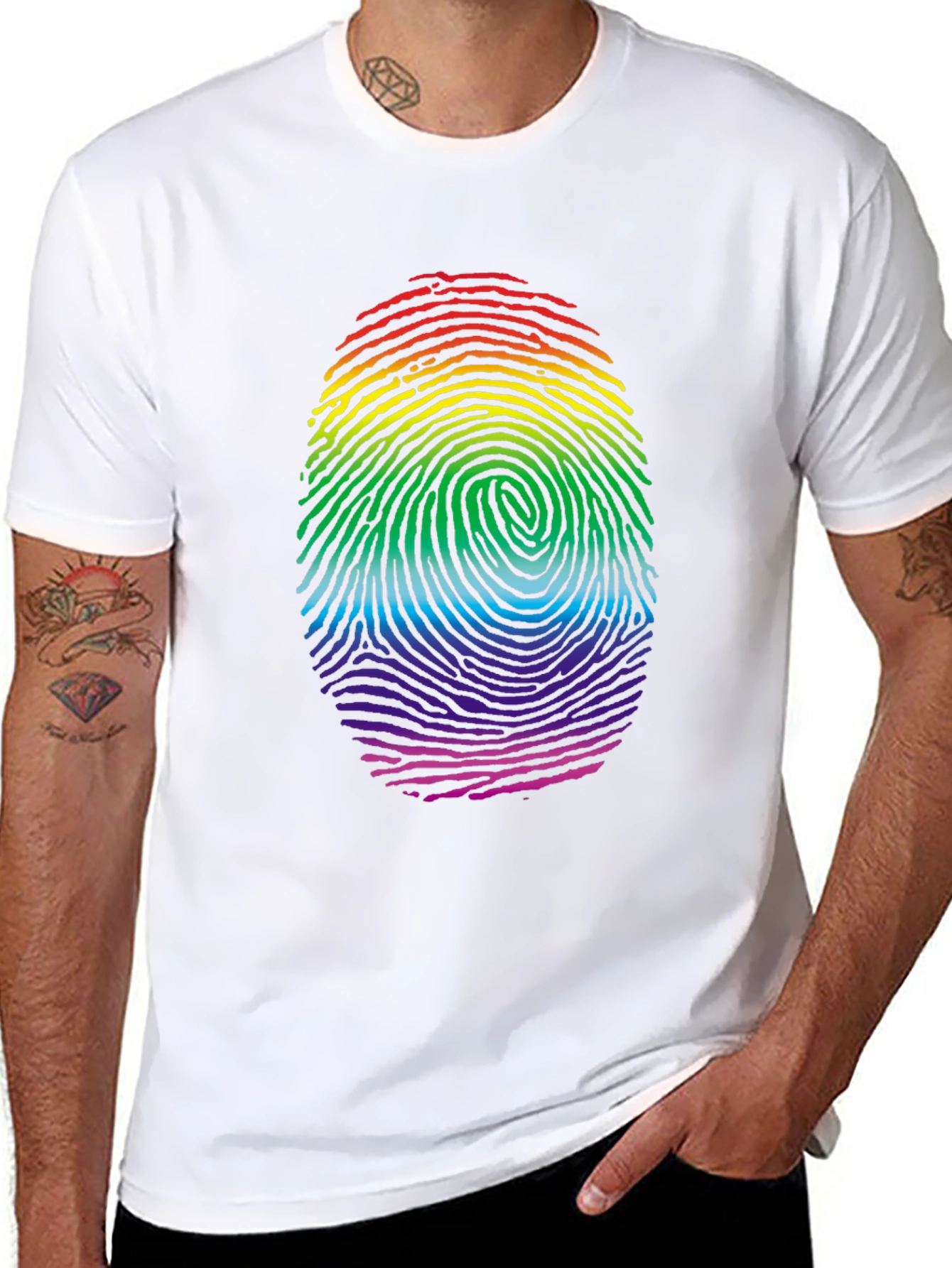 Pride Fingerprint Tee