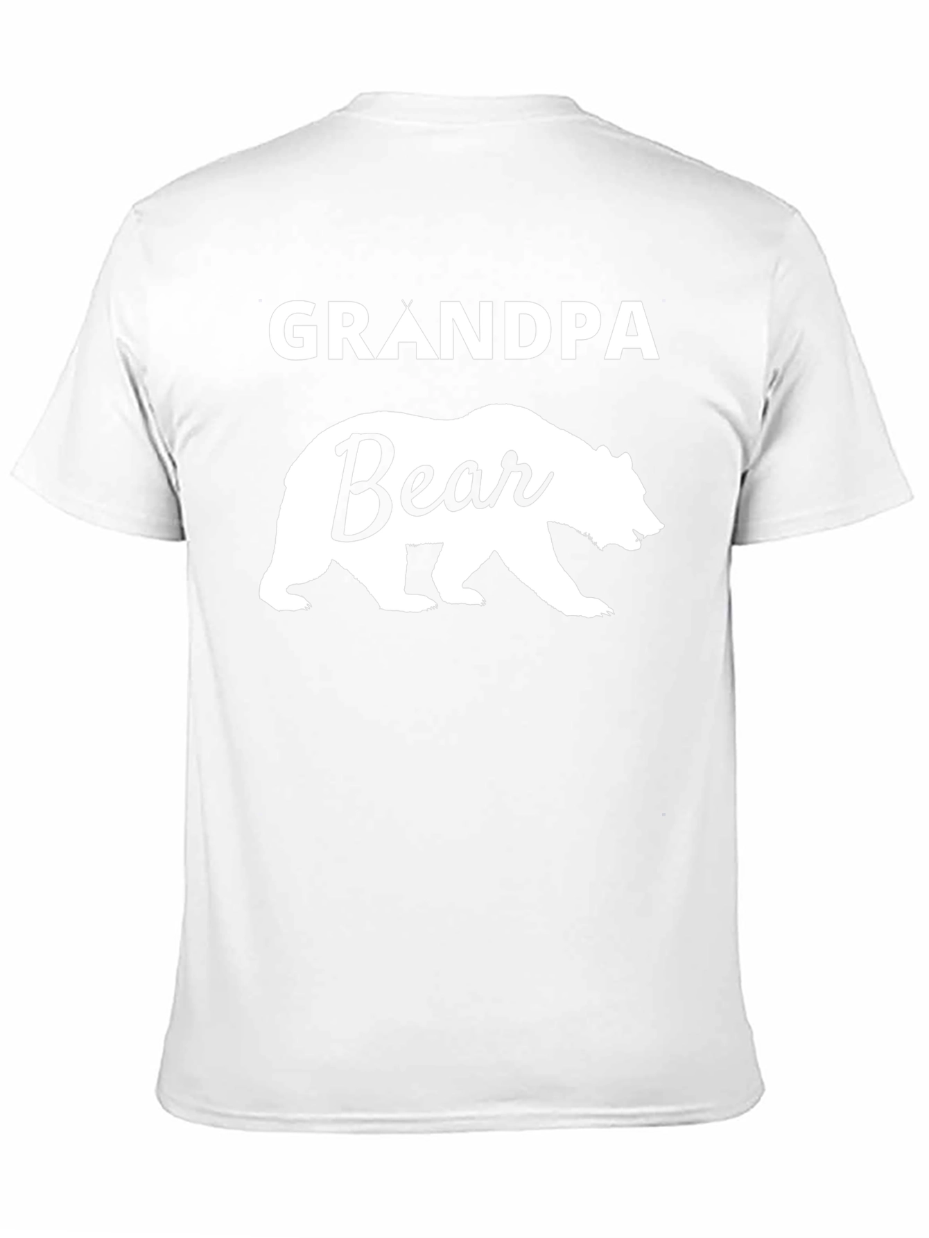 Grandpa Bear Black T-Shirt