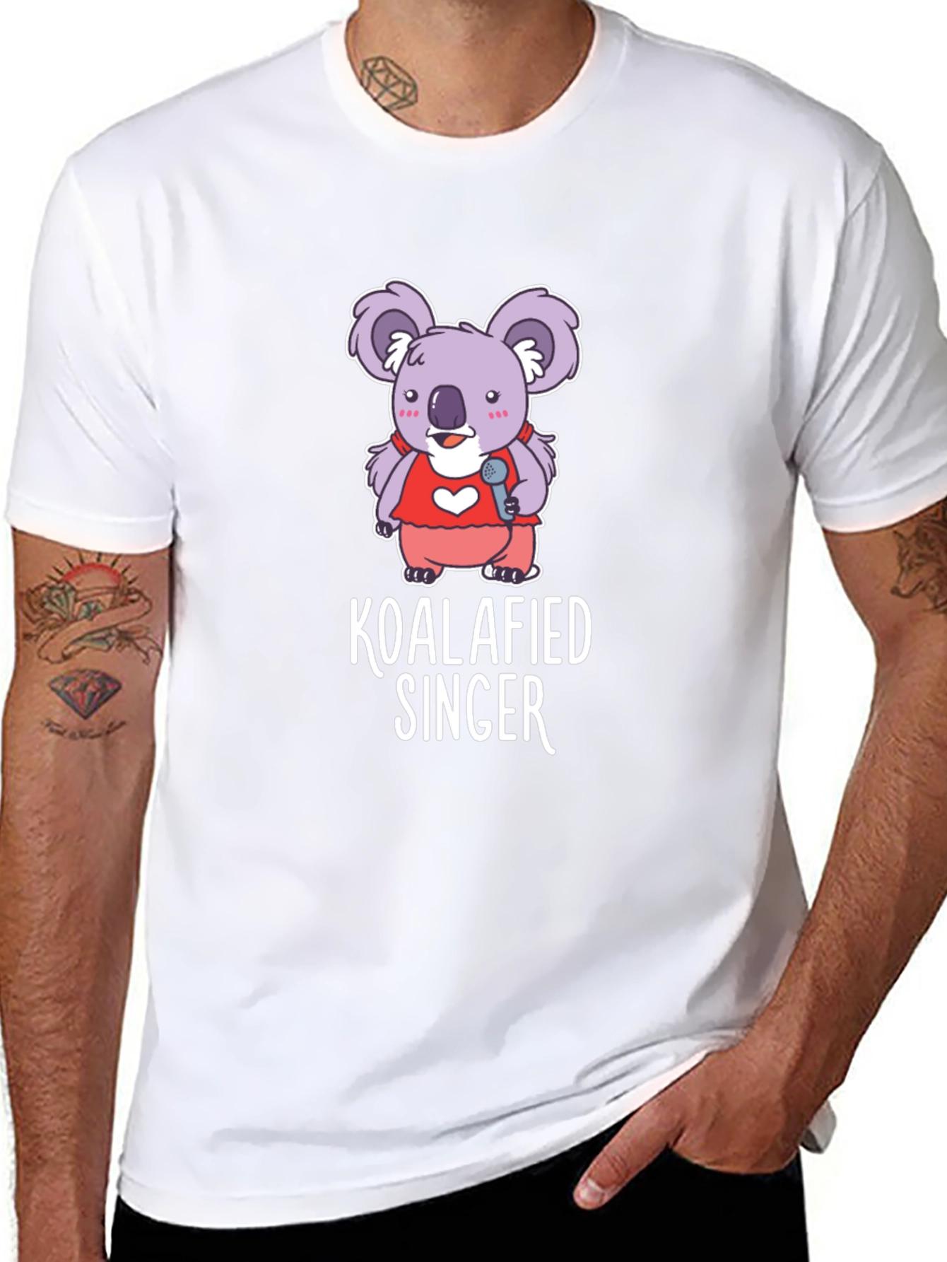 Koalafied Singer Graphic T-Shirt