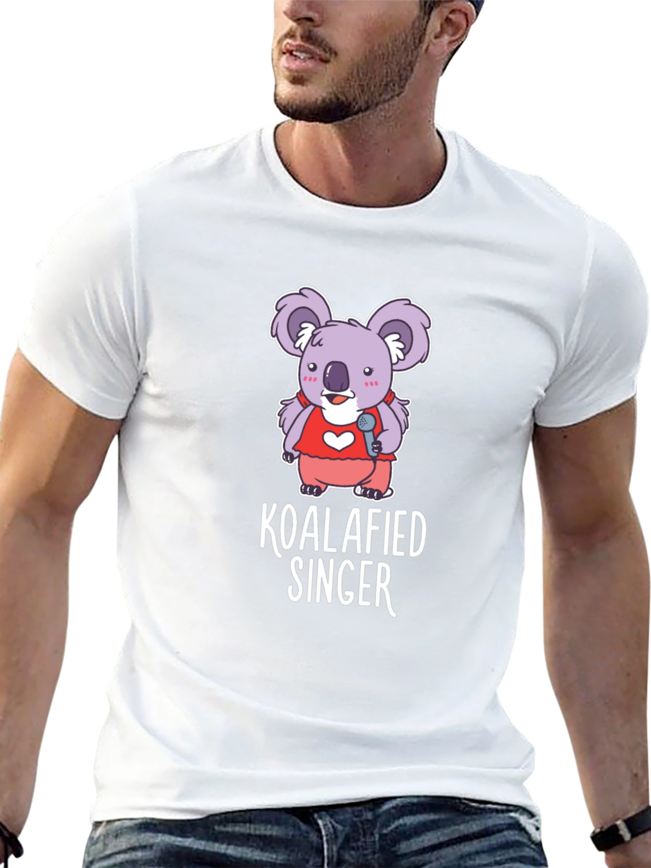 Koalafied Singer Graphic T-Shirt