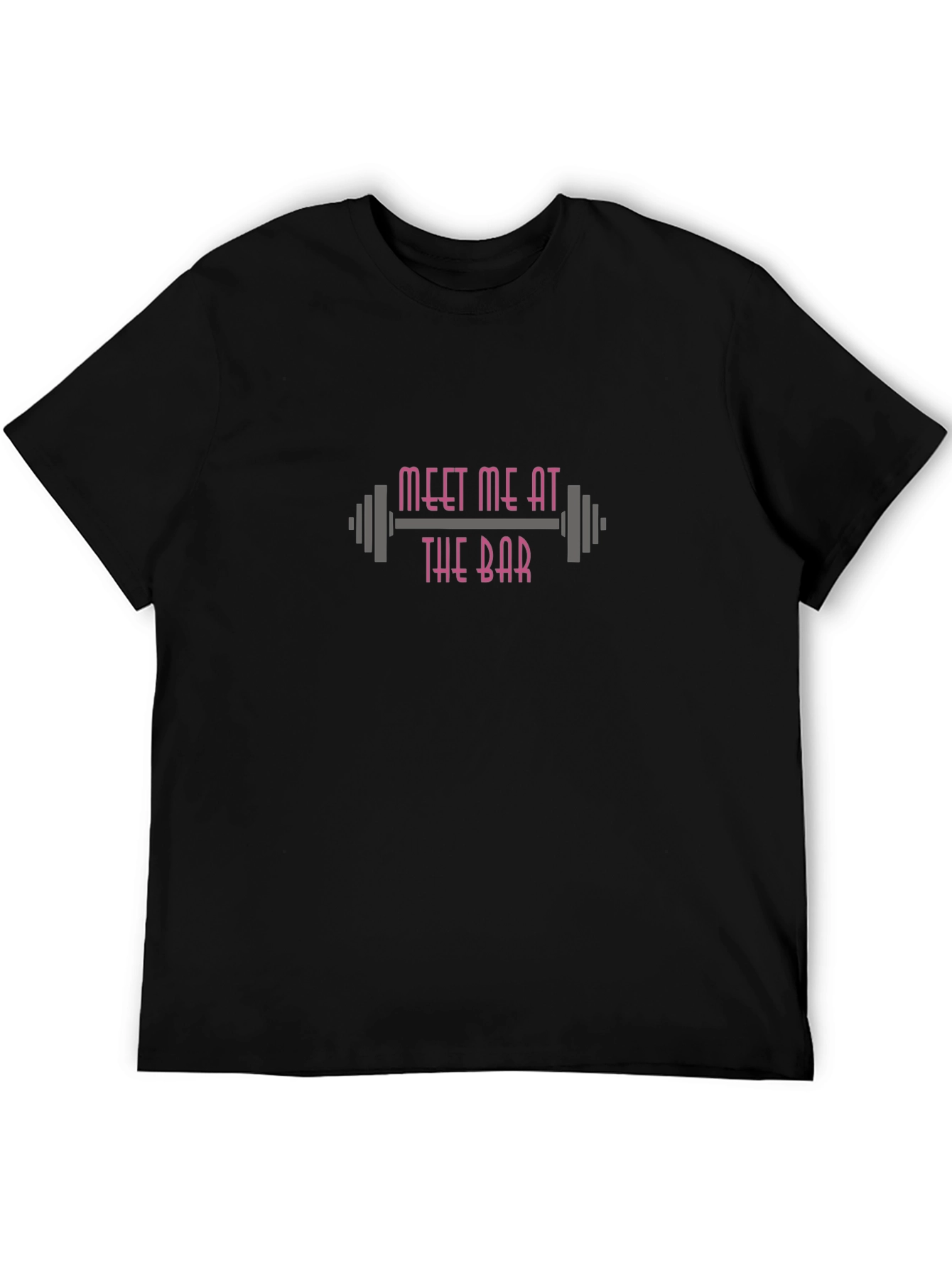 Meet Me At The Bar Black T-Shirt