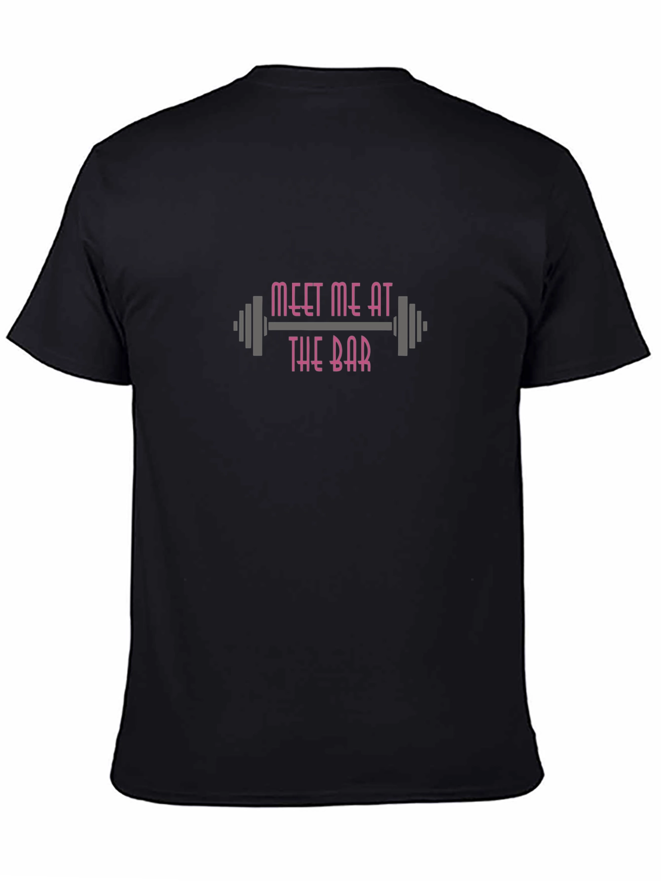Meet Me At The Bar Black T-Shirt