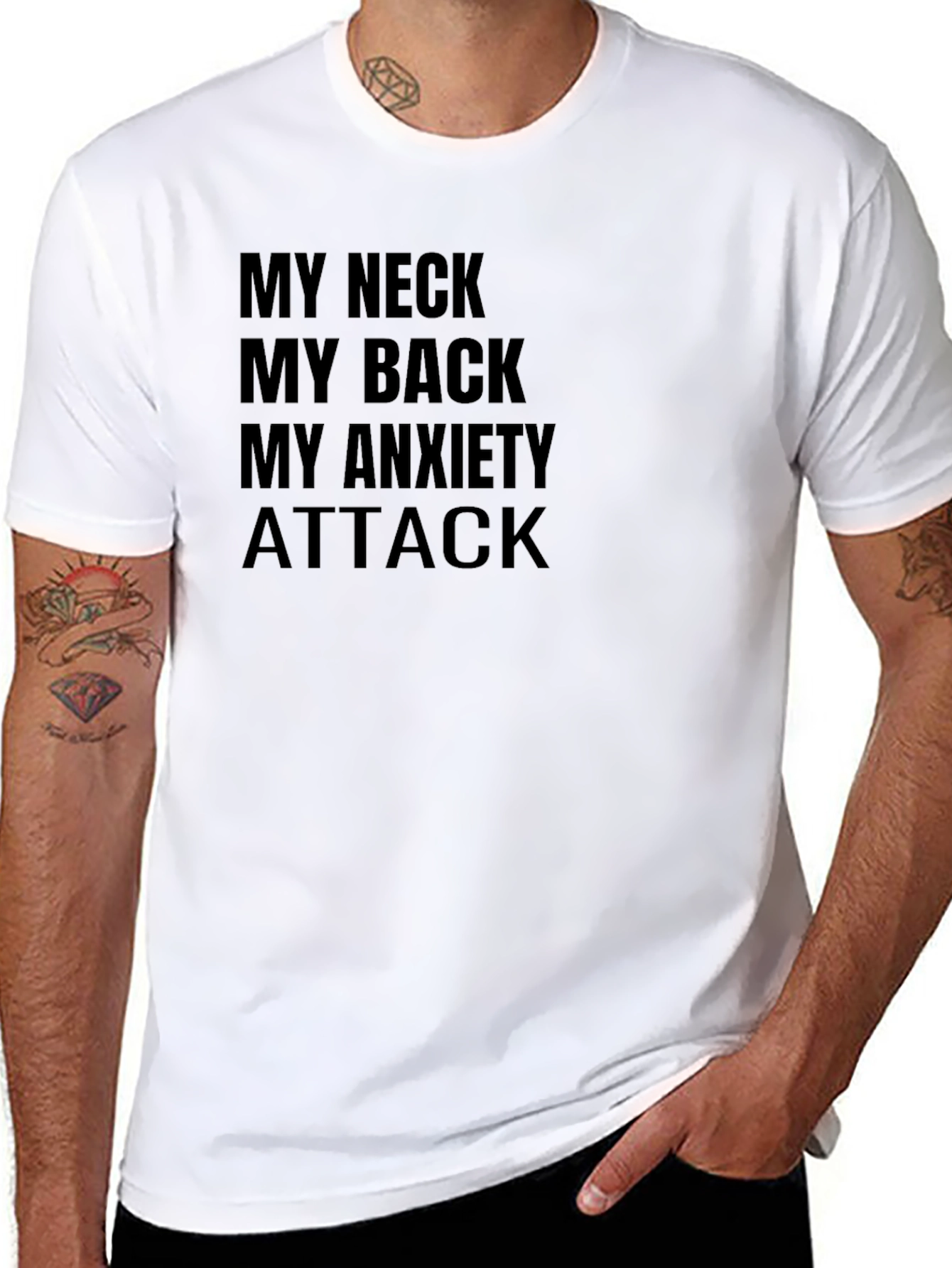 My Neck My Back T-Shirt - Funny Graphic Tee
