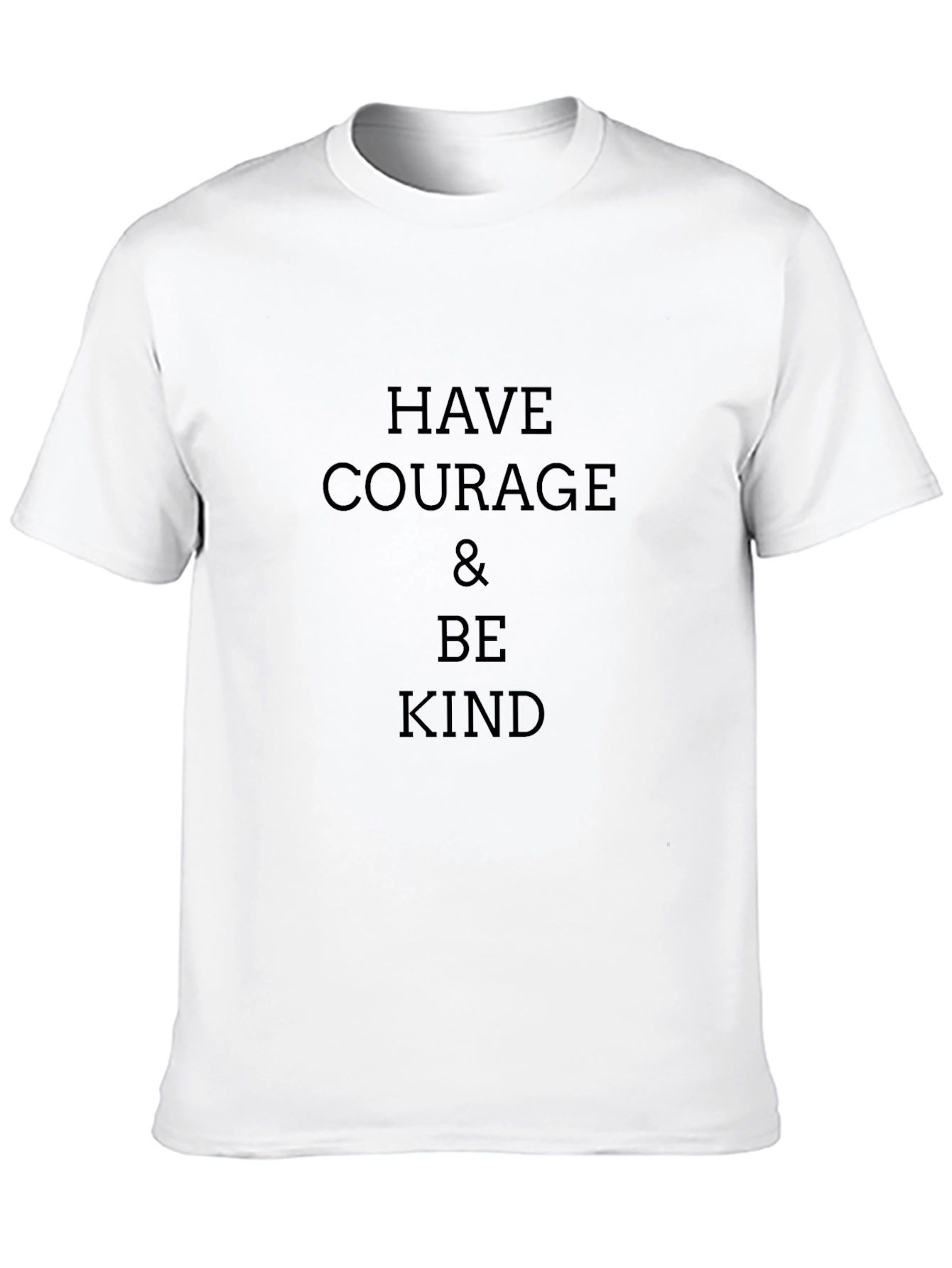 Courage & Kind T-Shirt - Inspiring Graphic Tee