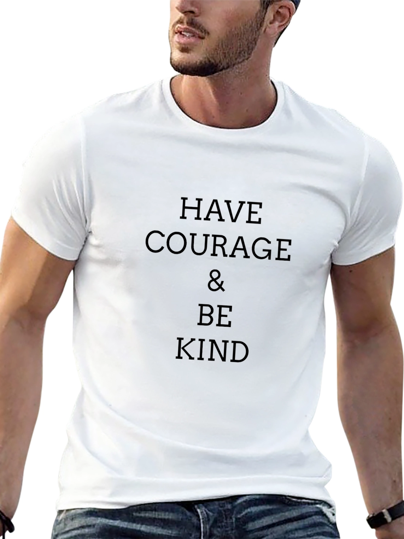 Courage & Kind T-Shirt - Inspiring Graphic Tee