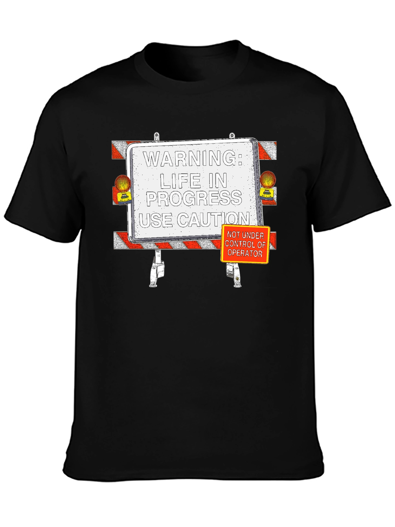 Life in Progress T-Shirt: Caution Edition