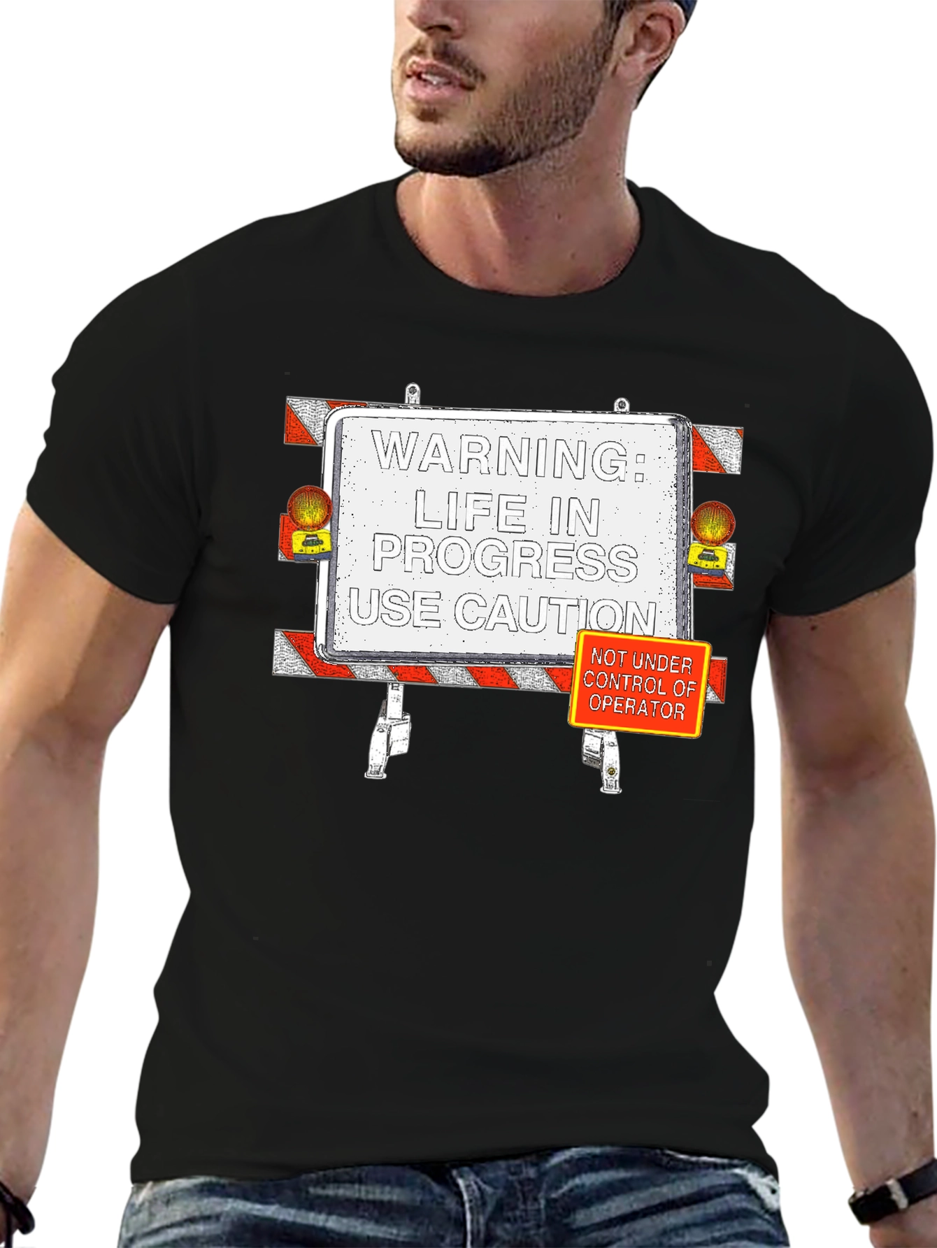Life in Progress T-Shirt: Caution Edition