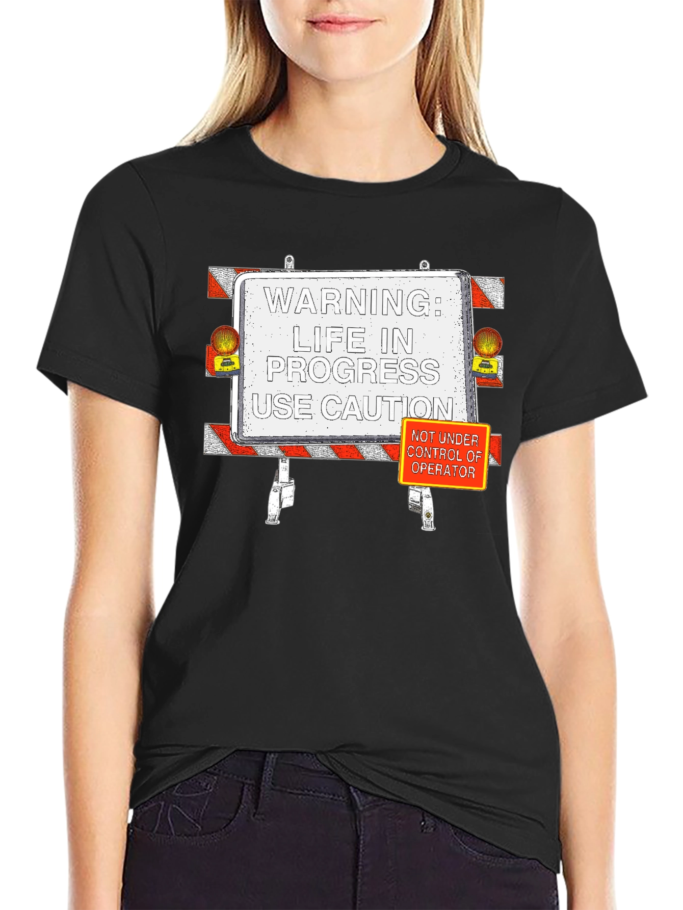 Life in Progress T-Shirt: Caution Edition